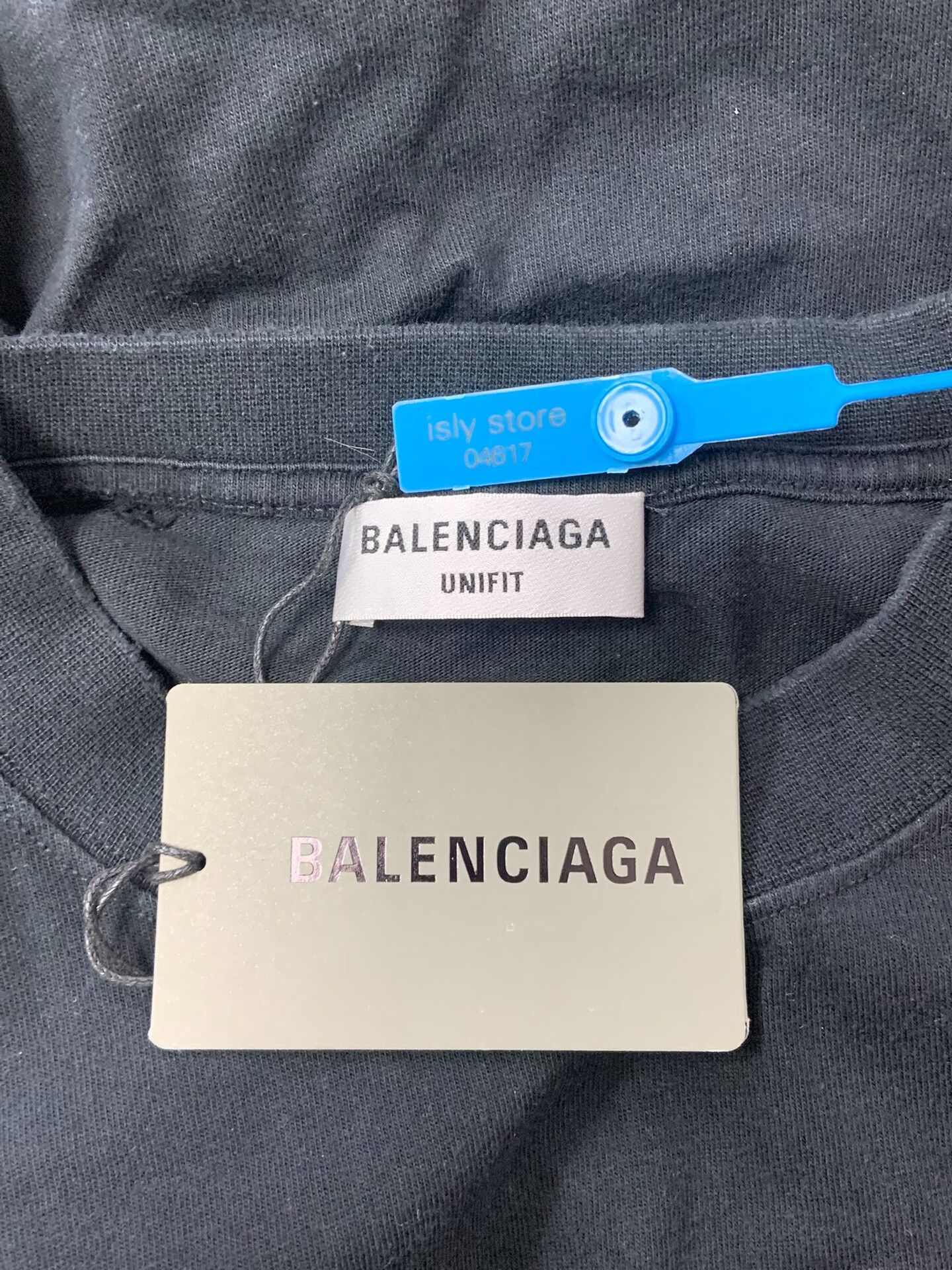 Balenciaga Balenciaga Metallica Lightning Logo Short-Sleeve T-Shirt Size US M / EU 48-50 / 2 - 9 Thumbnail