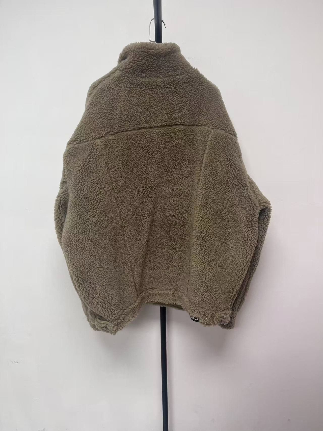 Balenciaga Balenciaga Men's Solid High-Neck Jacket Size US M / EU 48-50 / 2 - 2 Thumbnail