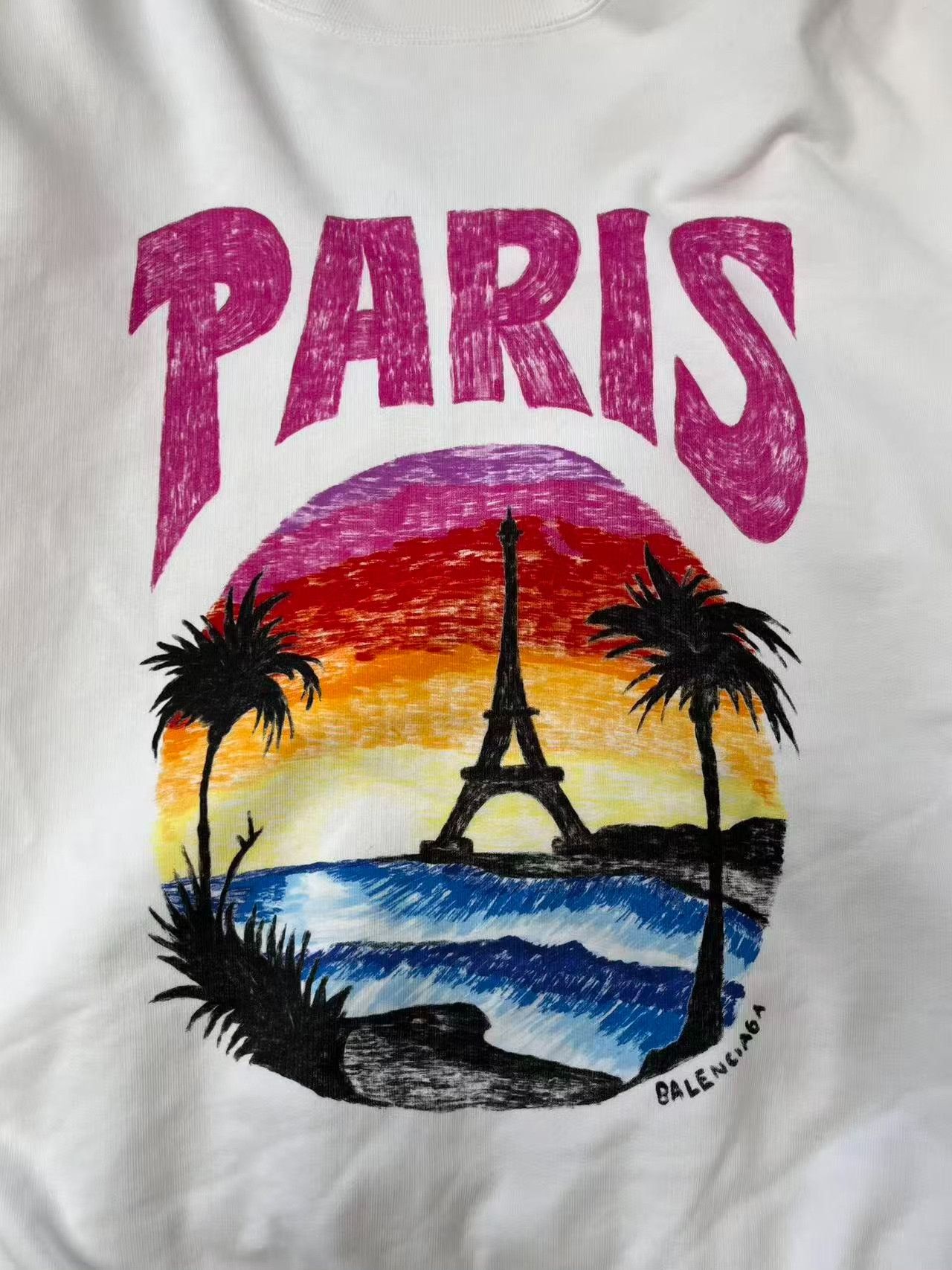 Balenciaga Balenciaga Graphic Letter Print Crewneck Sweatshirt Size US XXS / EU 40 - 3 Thumbnail