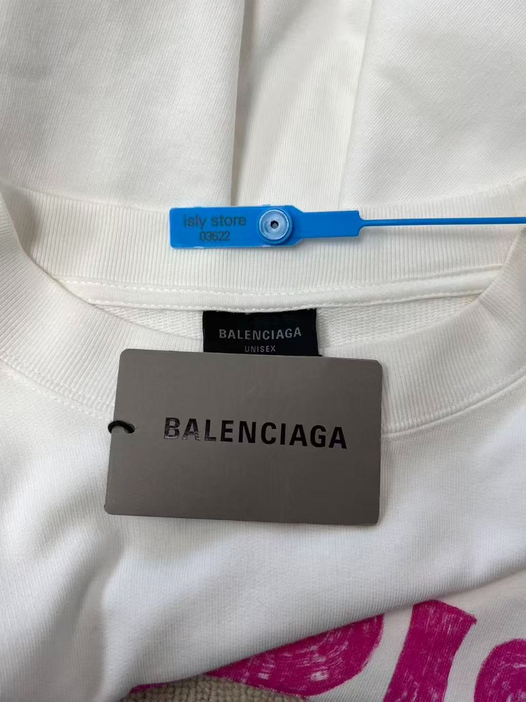 Balenciaga Balenciaga Graphic Letter Print Crewneck Sweatshirt Size US XXS / EU 40 - 5 Thumbnail