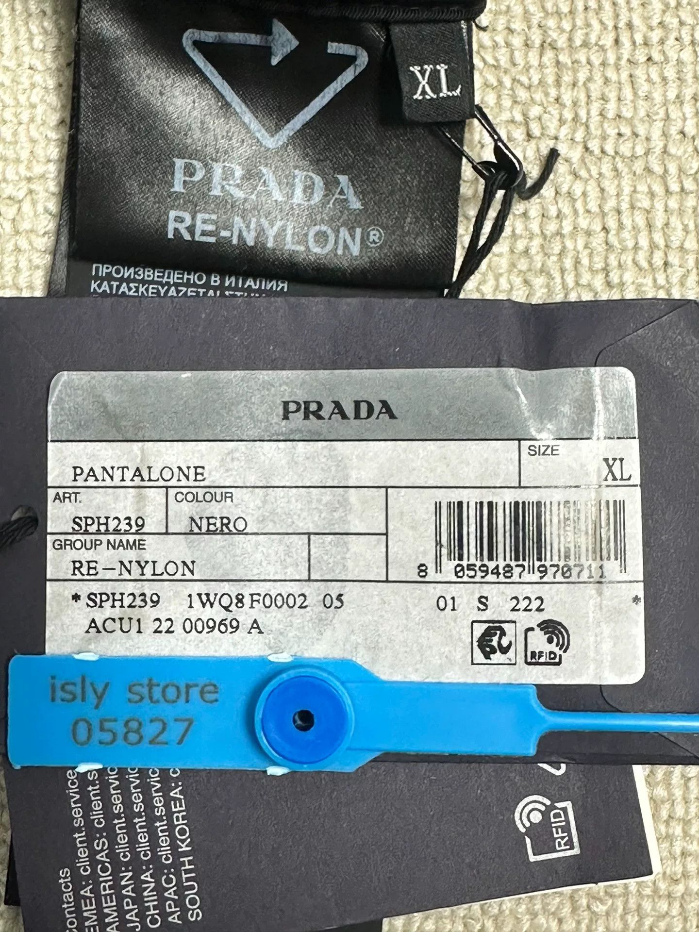 Prada PRADA Solid Straight-Leg Casual Pants Size US 32 / EU 48 - 4 Thumbnail