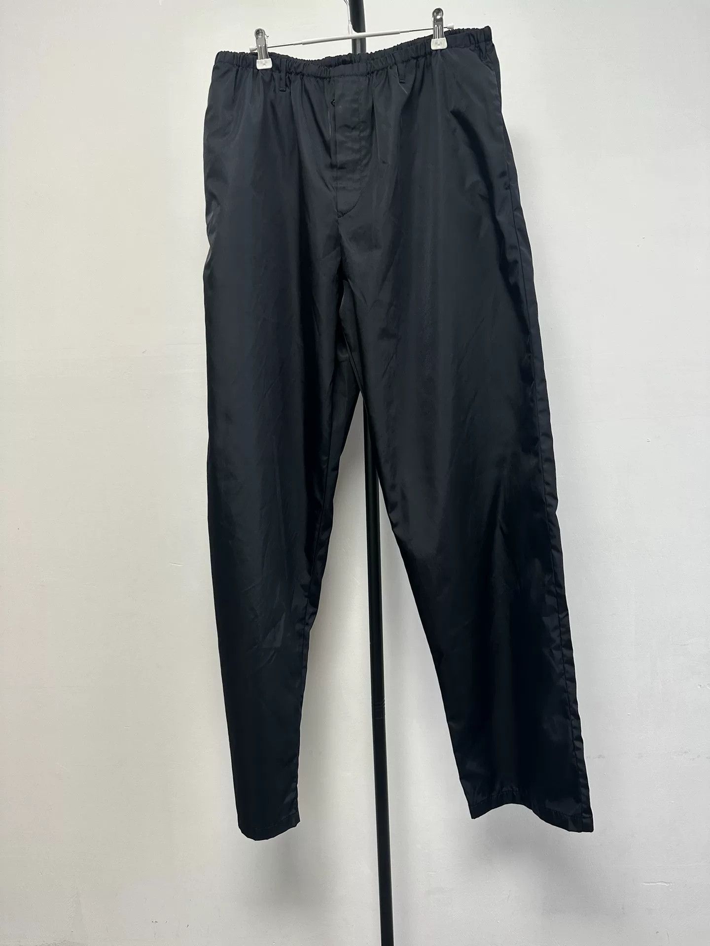 Prada PRADA Solid Straight-Leg Casual Pants Size US 32 / EU 48 - 2 Thumbnail