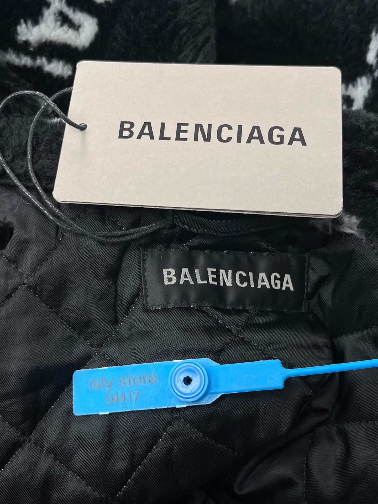 Balenciaga Balenciaga Logo All-Over Print Oversized Zip Jacket Size US M / EU 48-50 / 2 - 5 Thumbnail