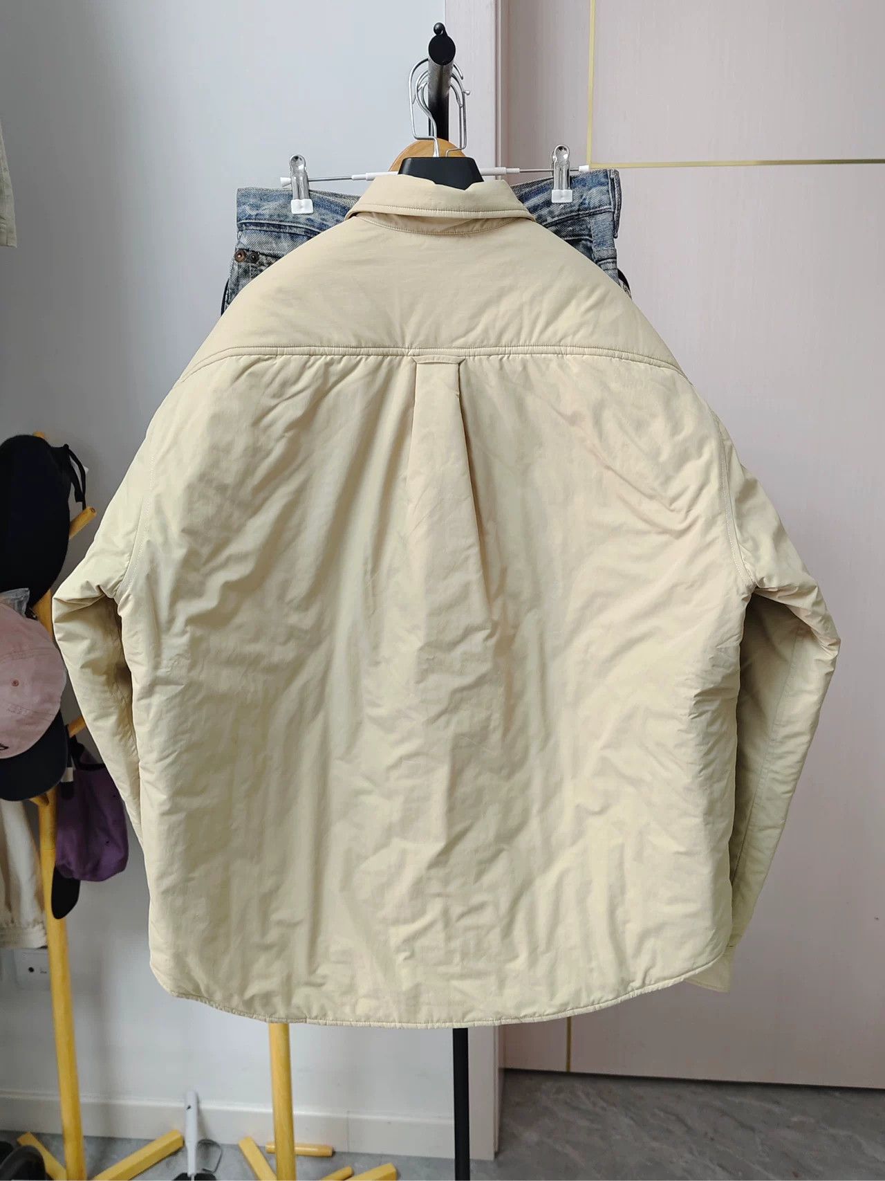 Balenciaga Balenciaga 22FW Embroidered Logo Padded Shirt Jacket Size US S / EU 44-46 / 1 - 2 Thumbnail