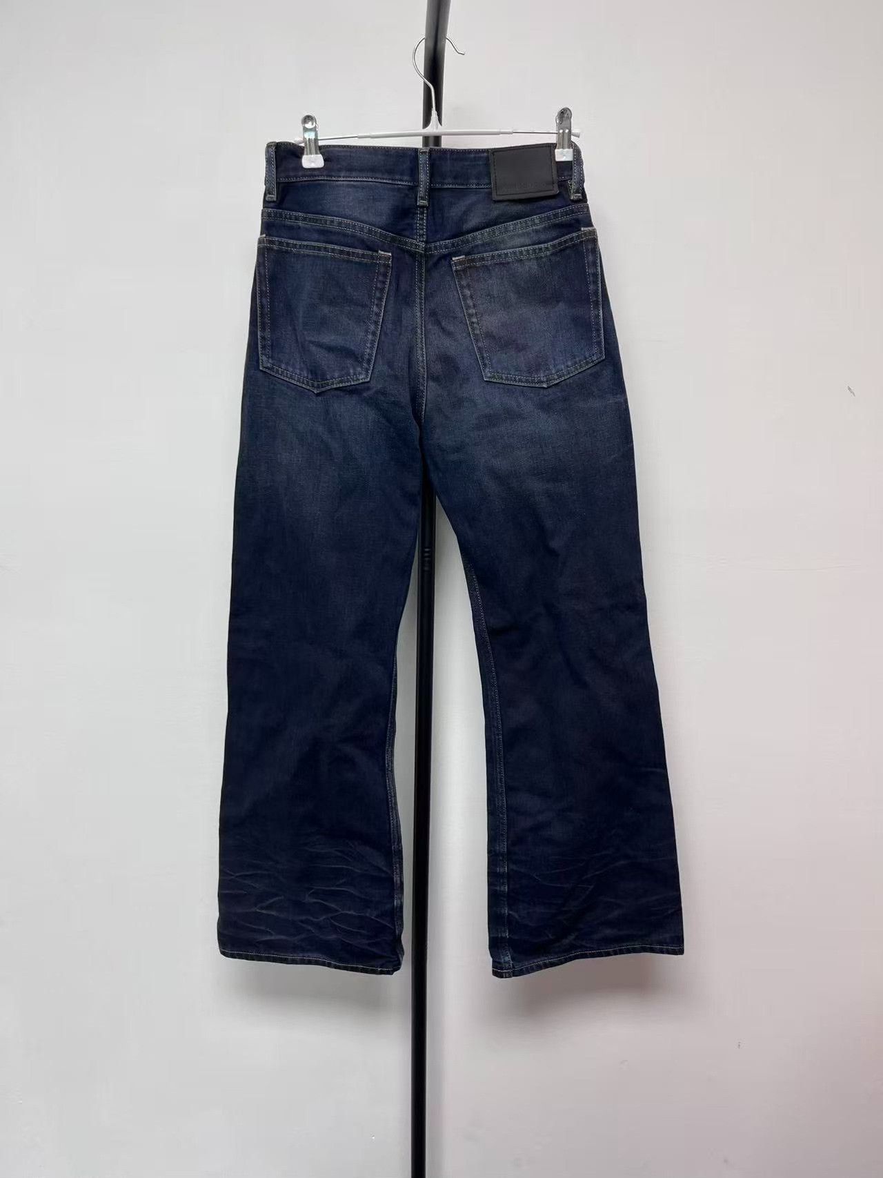 Acne Studios Acne Studios Baggy Mid-Rise Whisker Logo Jeans Size US 30 / EU 46 - 2 Thumbnail