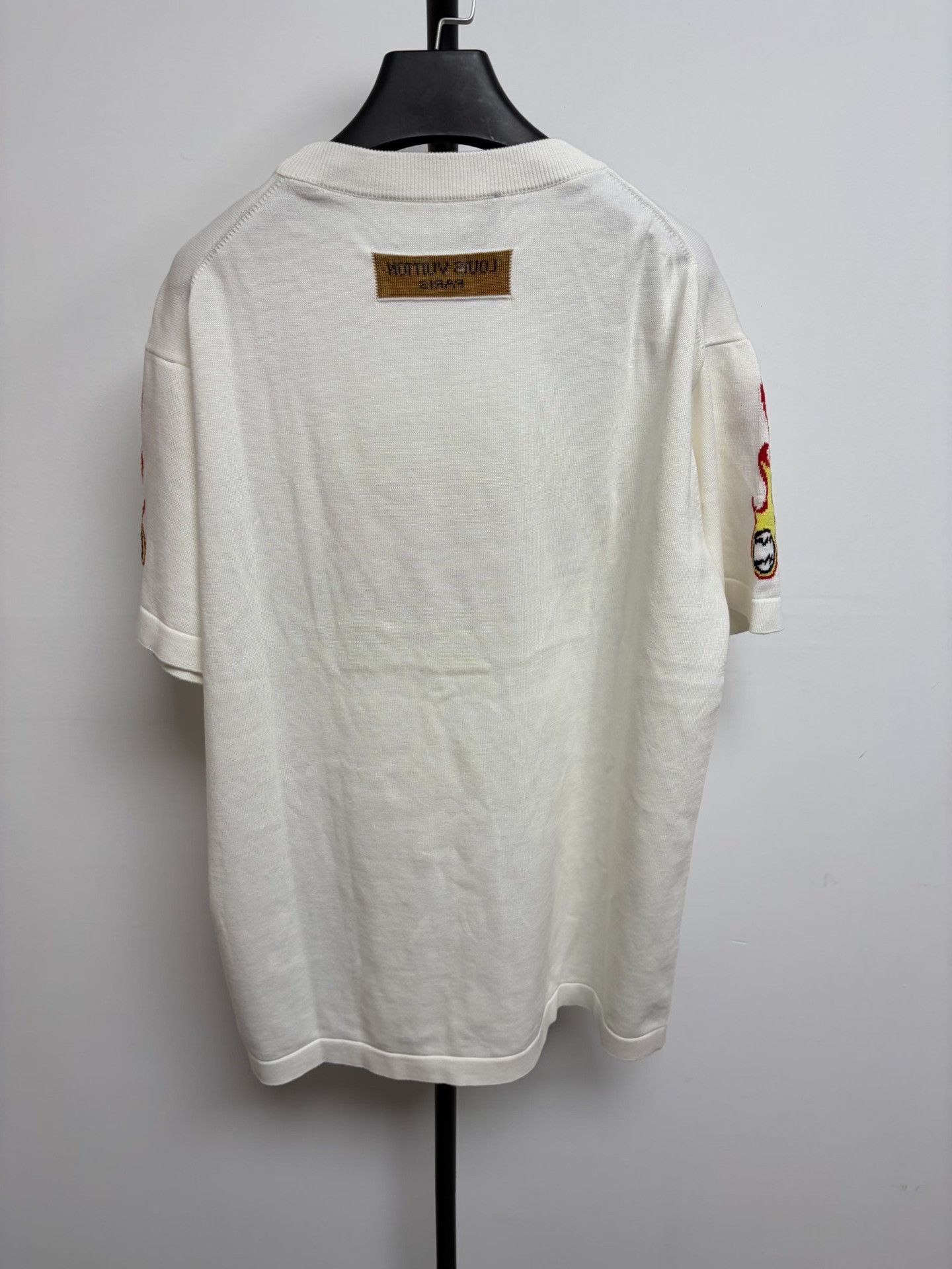 Louis Vuitton Louis Vuitton Logo Applique Men's T-Shirt Size US L / EU 52-54 / 3 - 2 Thumbnail