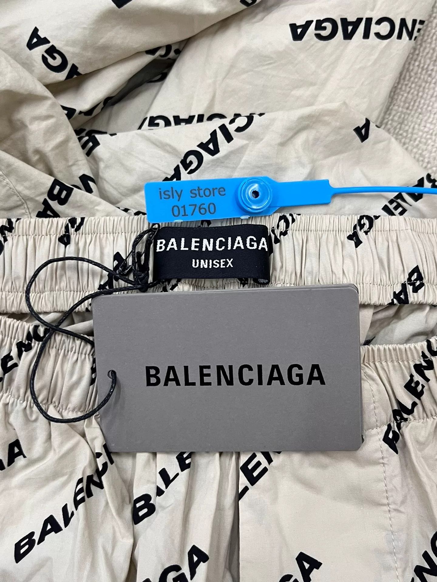 Balenciaga Balenciaga All-Over Logo Pants Size US 30 / EU 46 - 3 Thumbnail