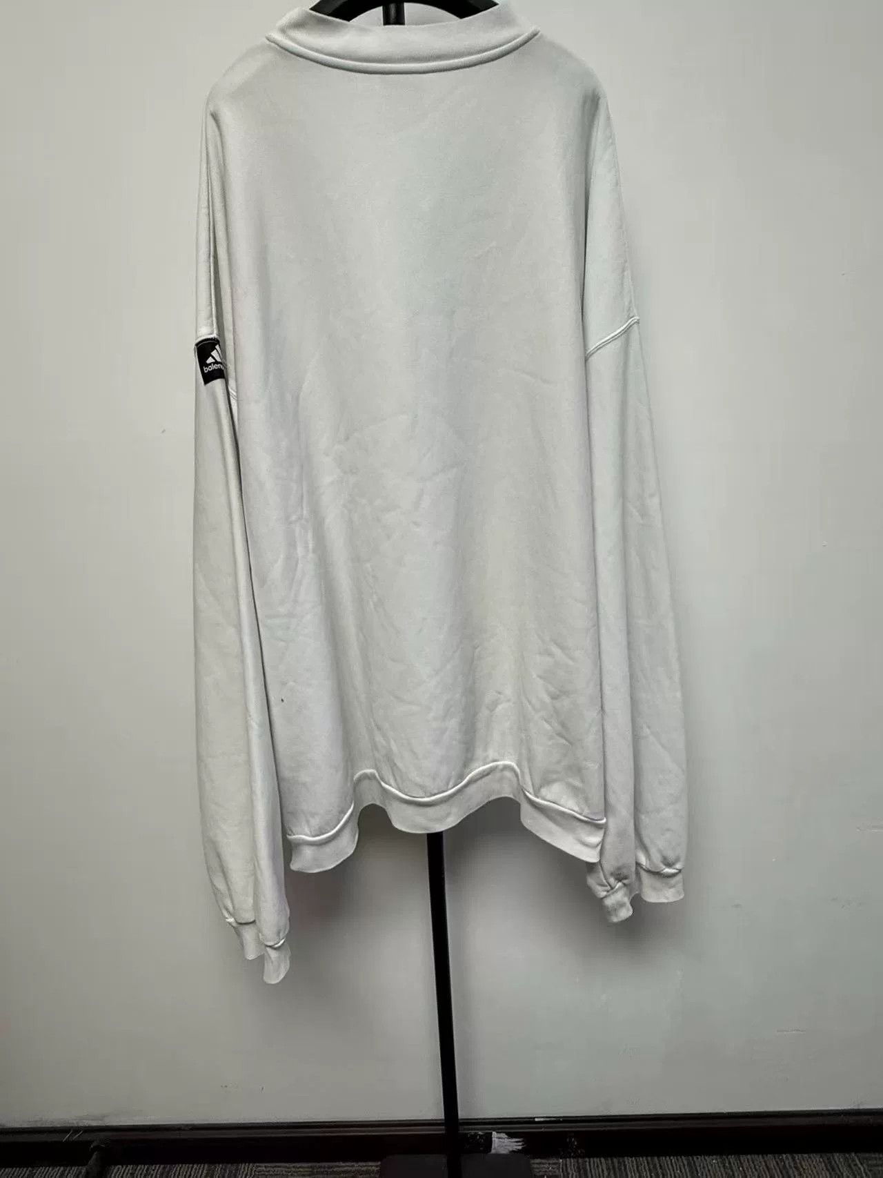 Balenciaga Balenciaga Co-branded Printed Crew Neck Sweatshirt Size US XL / EU 56 / 4 - 2 Thumbnail
