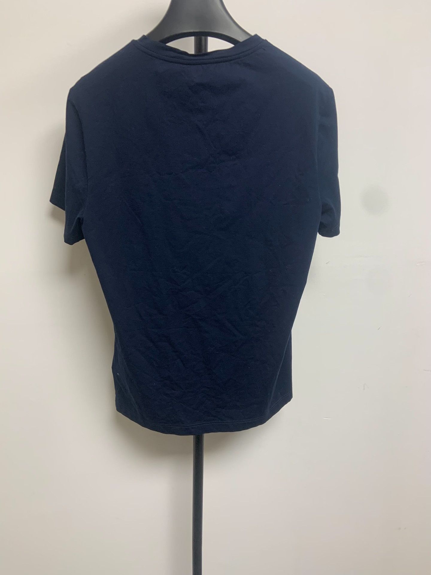 Prada PRADA Solid Crew Neck Fitted Short Sleeve Size US S / EU 44-46 / 1 - 2 Thumbnail