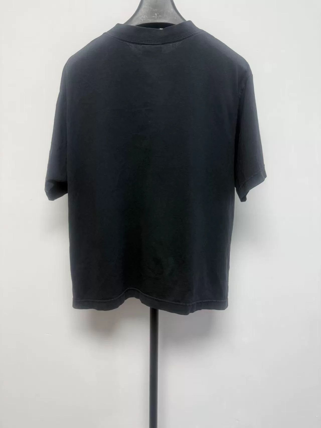 Balenciaga Balenciaga Embroidered Cotton Crew Neck T-Shirt Size US S / EU 44-46 / 1 - 2 Thumbnail