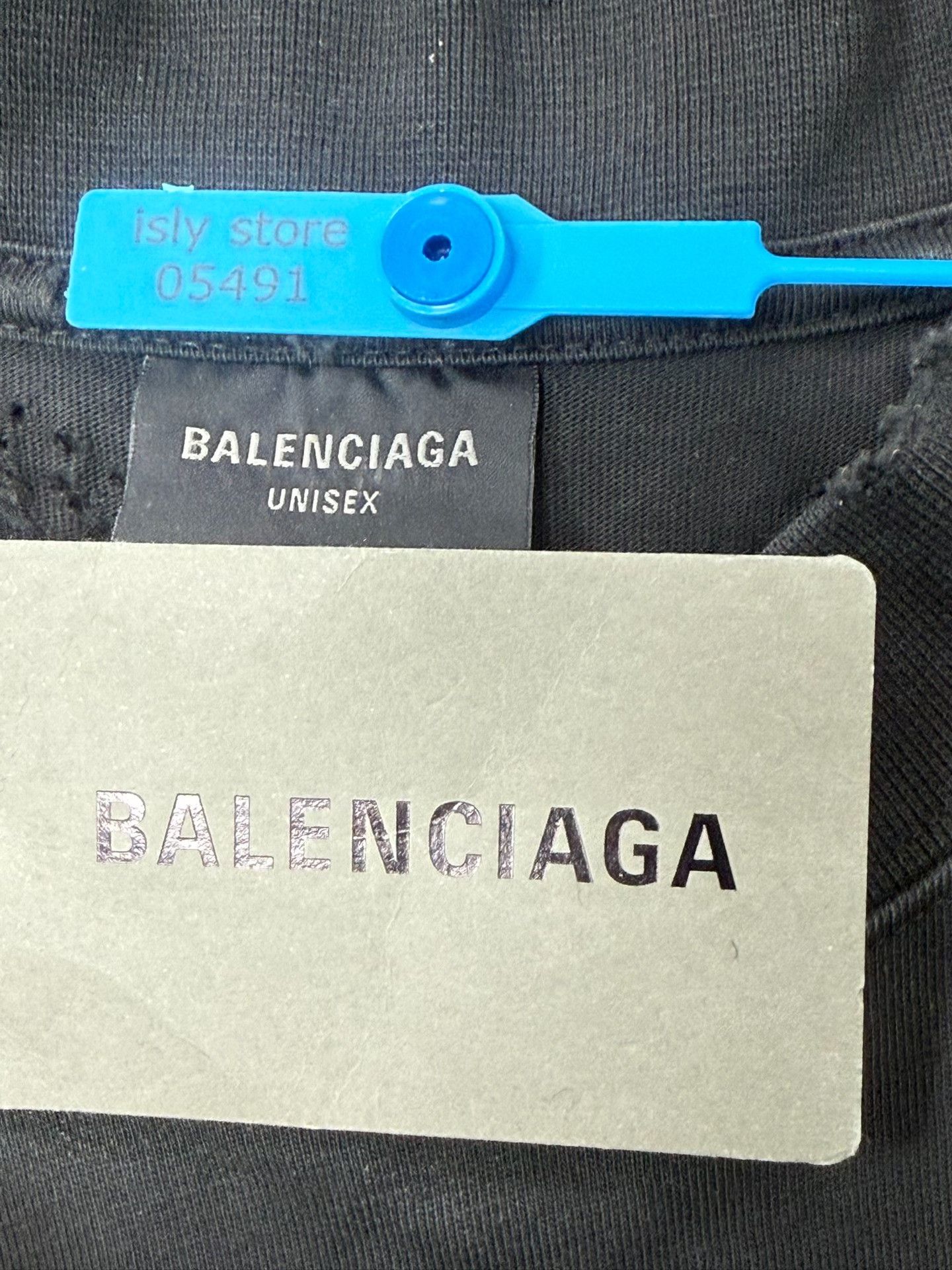 Balenciaga Balenciaga Distressed Back Letter Print Crewneck Tee Size US S / EU 44-46 / 1 - 5 Thumbnail