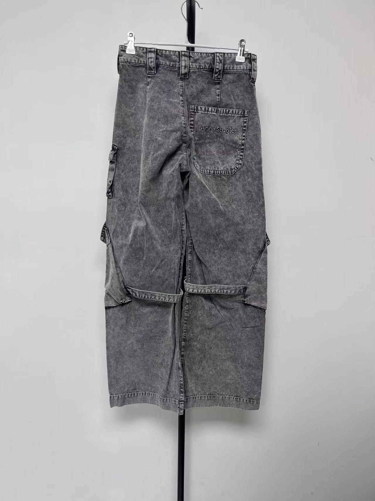 Acne Studios Acne Vintage Faded Straight Cargo Jeans Women Size 30" / US 8 / IT 44 - 2 Thumbnail