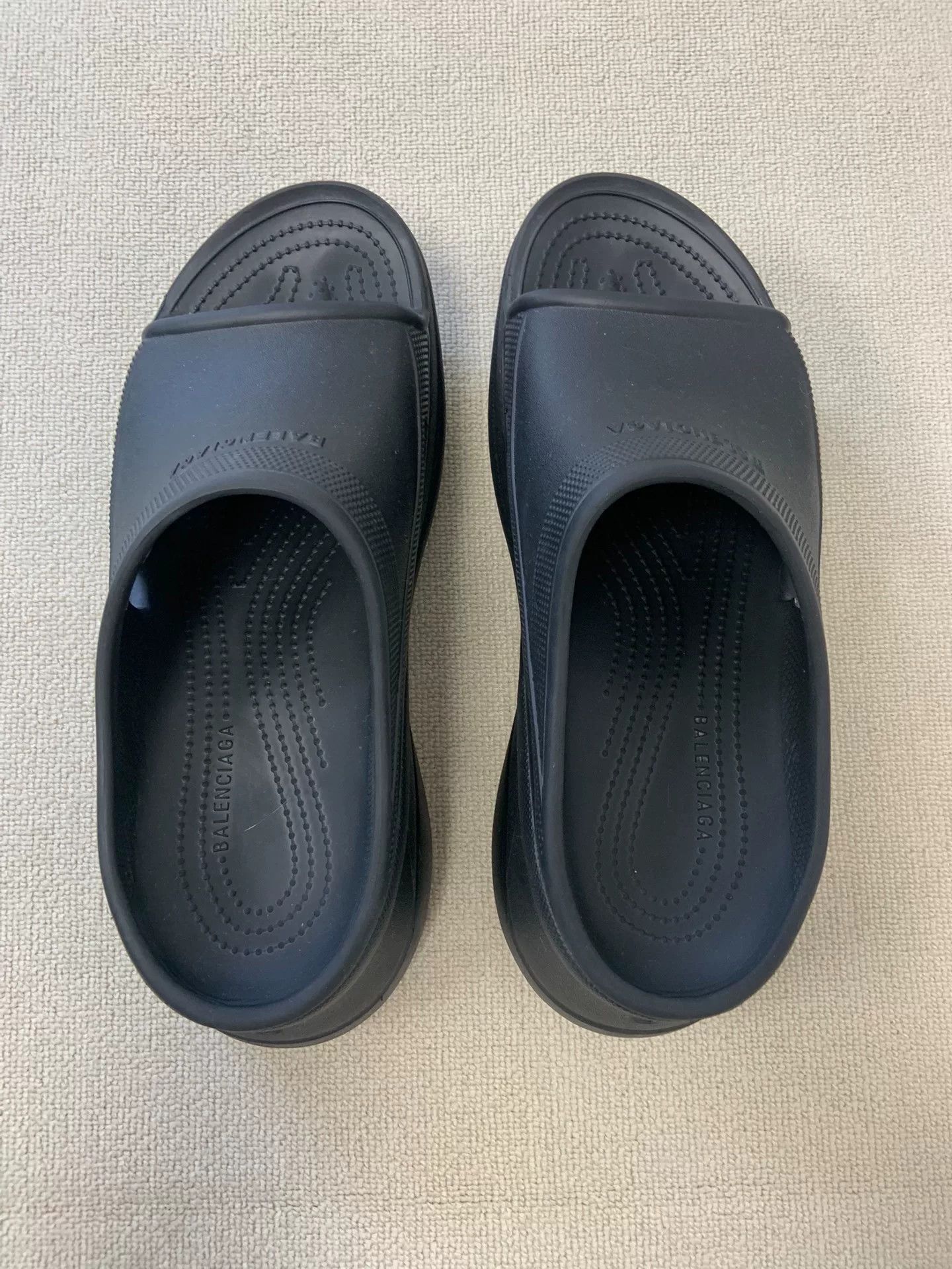 Balenciaga Crocs x Balenciaga Platform Slide Sandals Size US 12 / IT 42 - 2 Thumbnail