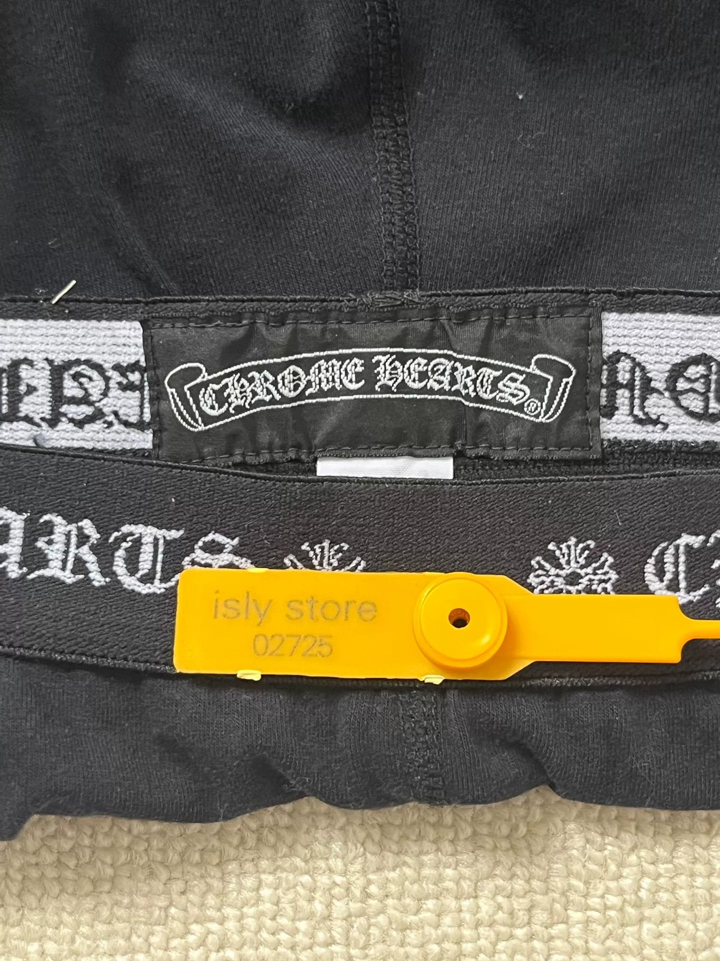 Chrome Hearts Chrome Hearts Logo Black Pants Size US 26 / EU 42 - 4 Thumbnail