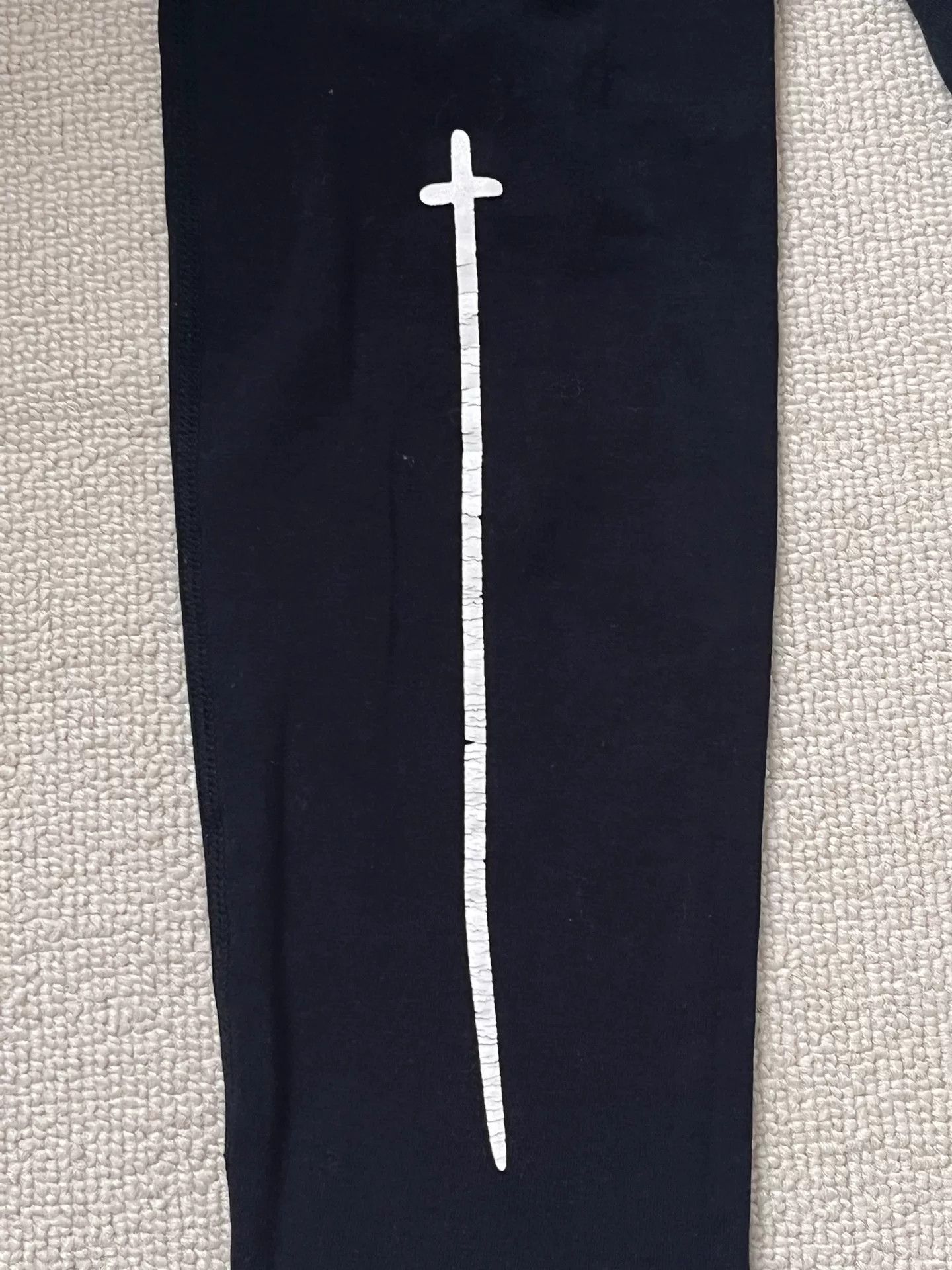 Chrome Hearts Chrome Hearts Logo Black Pants Size US 26 / EU 42 - 3 Thumbnail