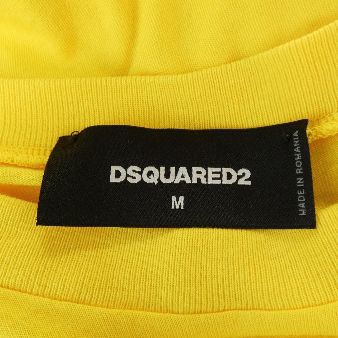 Dsquared2 Dsquared2 Dsquared2 Cotton T Shirt Textile T-Shirts DUTY FREE for USA Size ONE SIZE - 4 Thumbnail