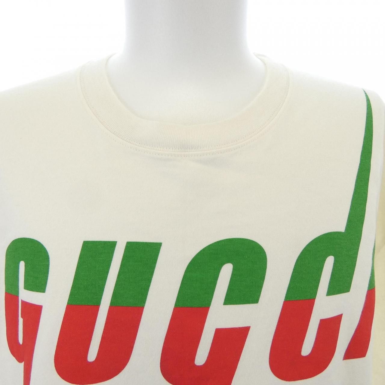 Gucci Gucci Gucci Blade Print Cotton T Shirt Textile T-Shirts 565806XJAZY DUTY FREE for USA Size ONE SIZE - 5 Thumbnail