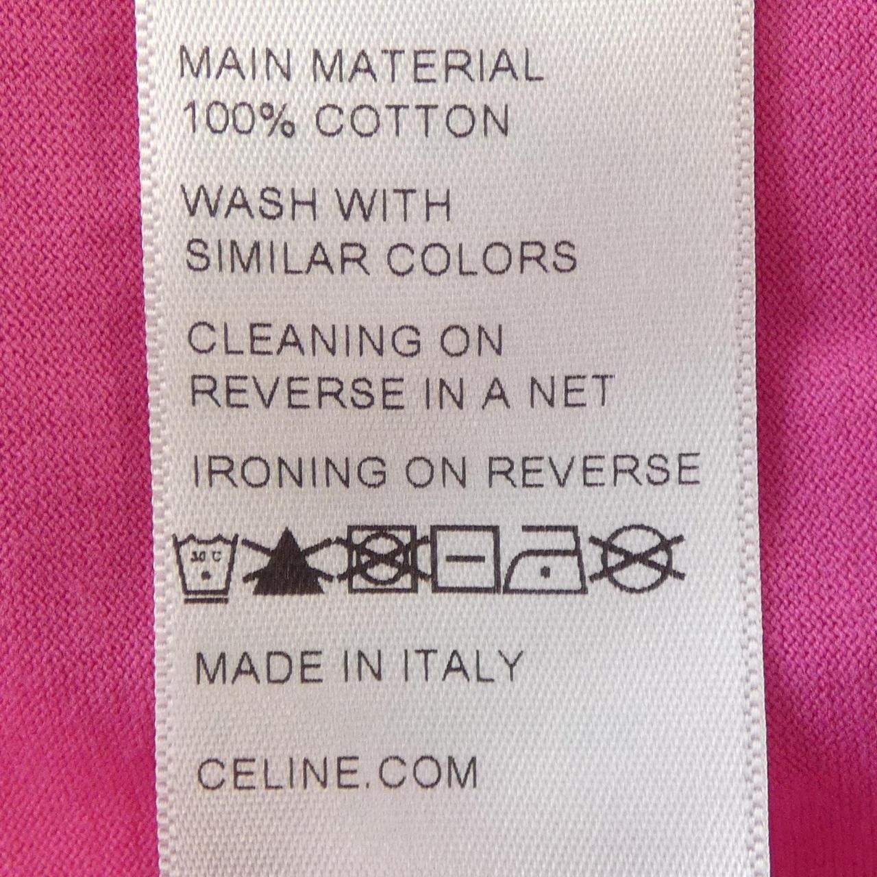 Celine Celine CELINE CELINE Loose T Shirt Textile T-Shirts 2X681671Q DUTY FREE for USA Size ONE SIZE - 3 Thumbnail