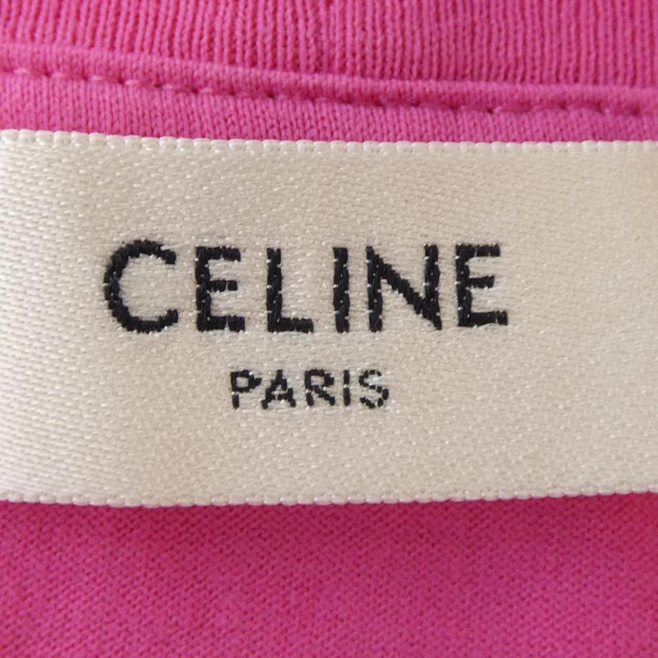 Celine Celine CELINE CELINE Loose T Shirt Textile T-Shirts 2X681671Q DUTY FREE for USA Size ONE SIZE - 4 Thumbnail