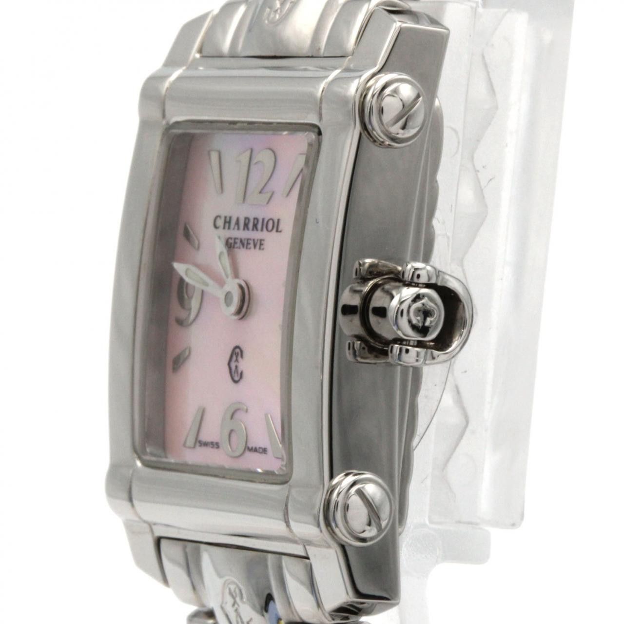 Other Other Philippe Charriol Columbus Stainless Steel Quartz Metal Quartz CCSTRD DUTY FREE for USA Size ONE SIZE - 3 Thumbnail