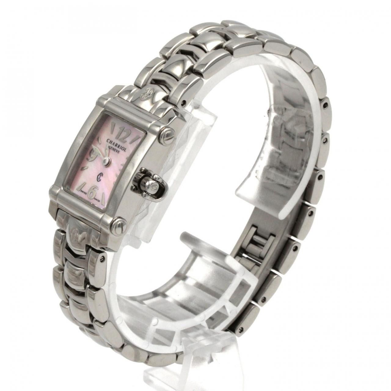 Other Other Philippe Charriol Columbus Stainless Steel Quartz Metal Quartz CCSTRD DUTY FREE for USA Size ONE SIZE - 2 Thumbnail