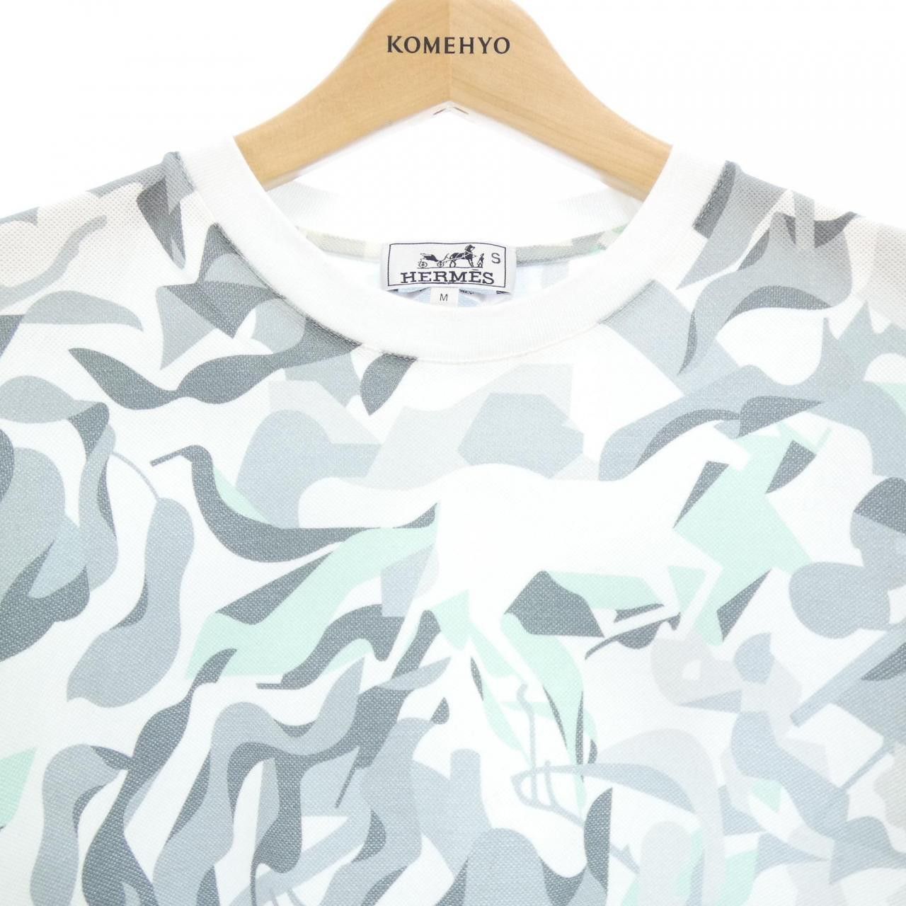 Hermes Hermes Hermes Cotton T Shirt Textile T-Shirts DUTY FREE for USA Size ONE SIZE - 5 Thumbnail
