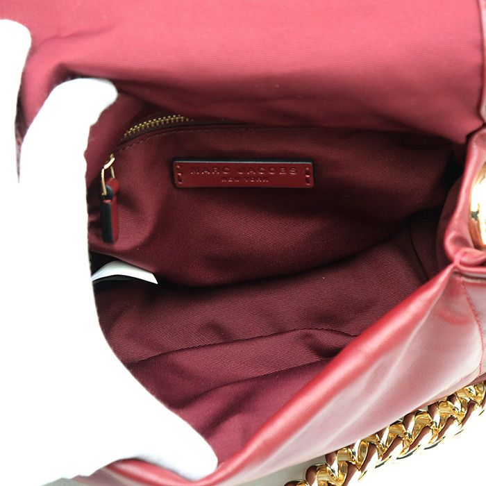 Marc Jacobs Marc Jacobs MARC JACOBS Cow Leather Handbag Leather Handbag DUTY FREE for USA Size ONE SIZE - 4 Thumbnail