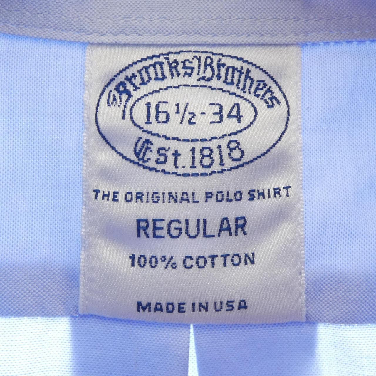 Brooks Brothers Brooks Brothers Brooks Brothers Cotton Shirt Textile Dress Shirt DUTY FREE for USA Size ONE SIZE - 3 Thumbnail