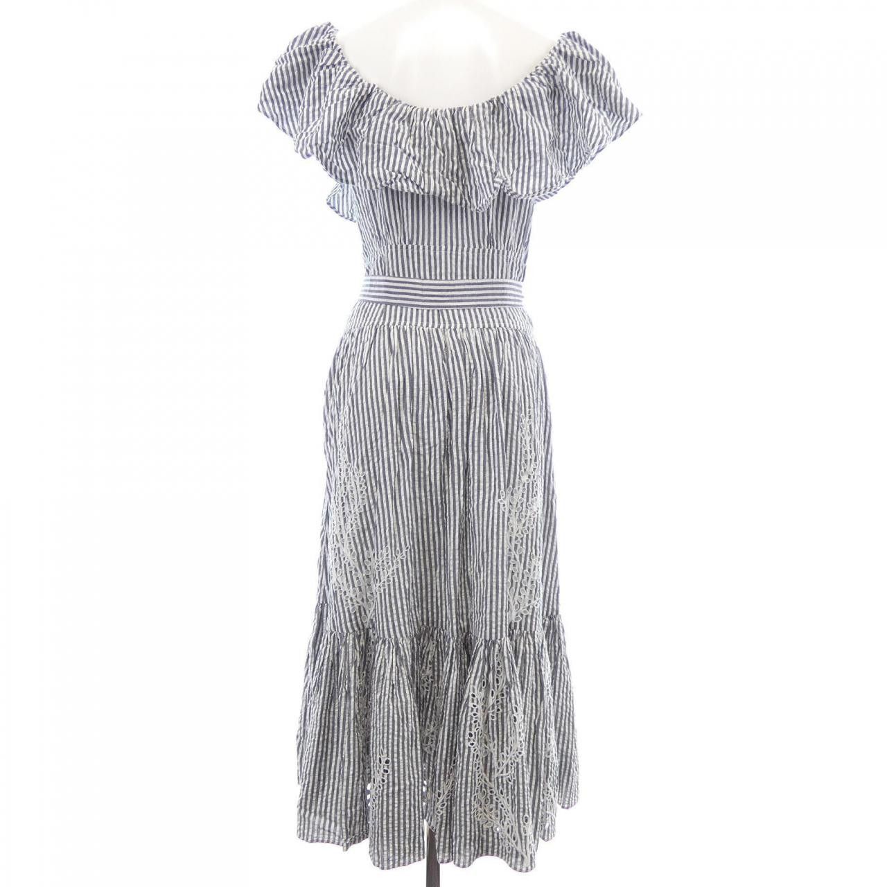 Tory Burch Tory Burch Tory Burch Dress Textile Dresses 53781 DUTY FREE for USA Size ONE SIZE - 2 Thumbnail