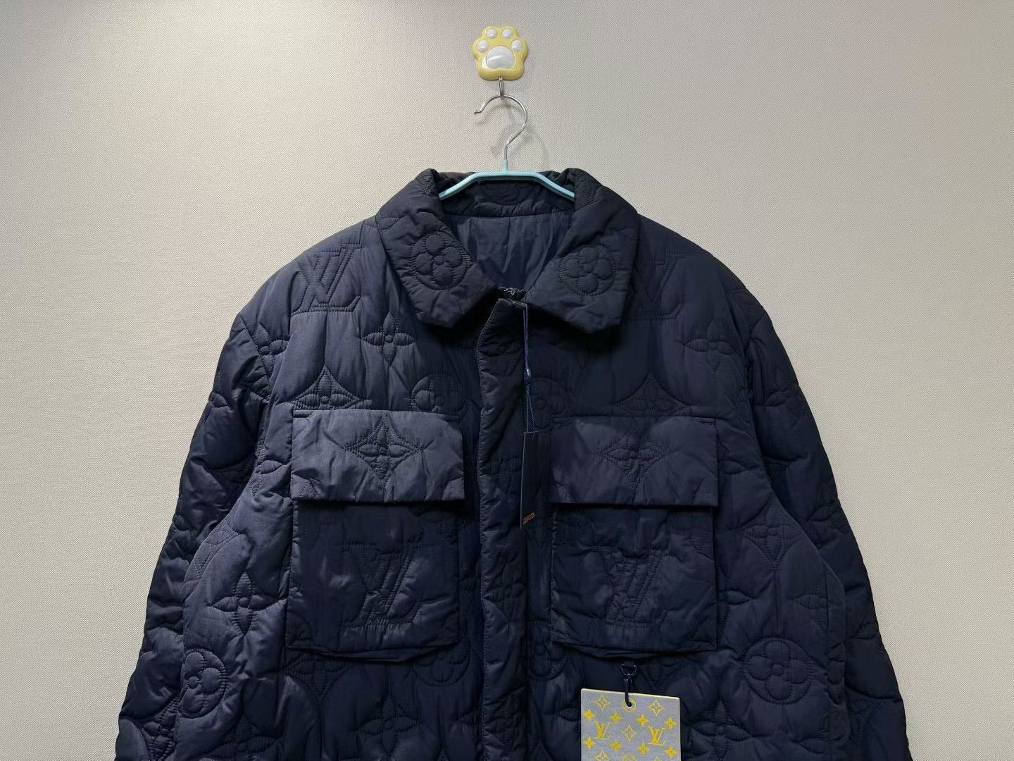 Louis Vuitton Louis Vuitton Monogram Embossed Quilted Jacket 54 Size US L / EU 52-54 / 3 - 2 Thumbnail