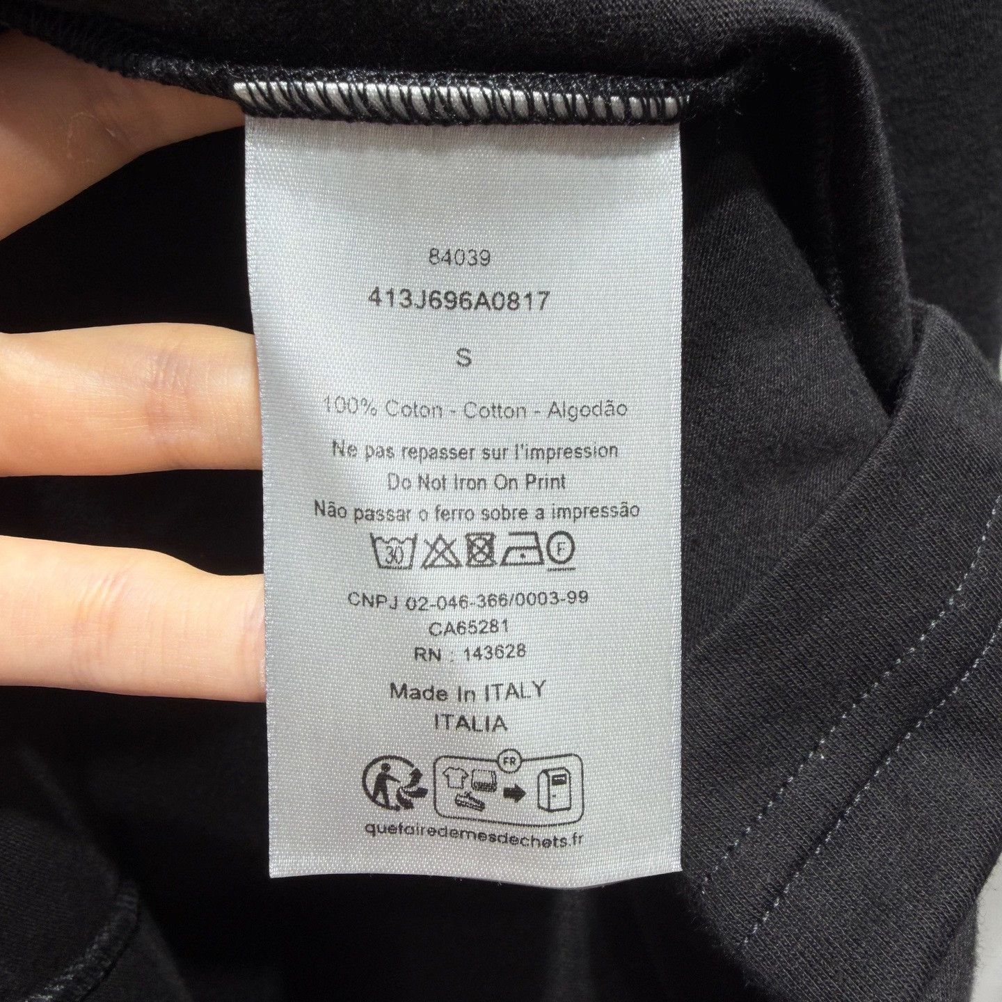 Dior Dior Rainbow Logo Print T-Shirt S Size US S / EU 44-46 / 1 - 4 Thumbnail