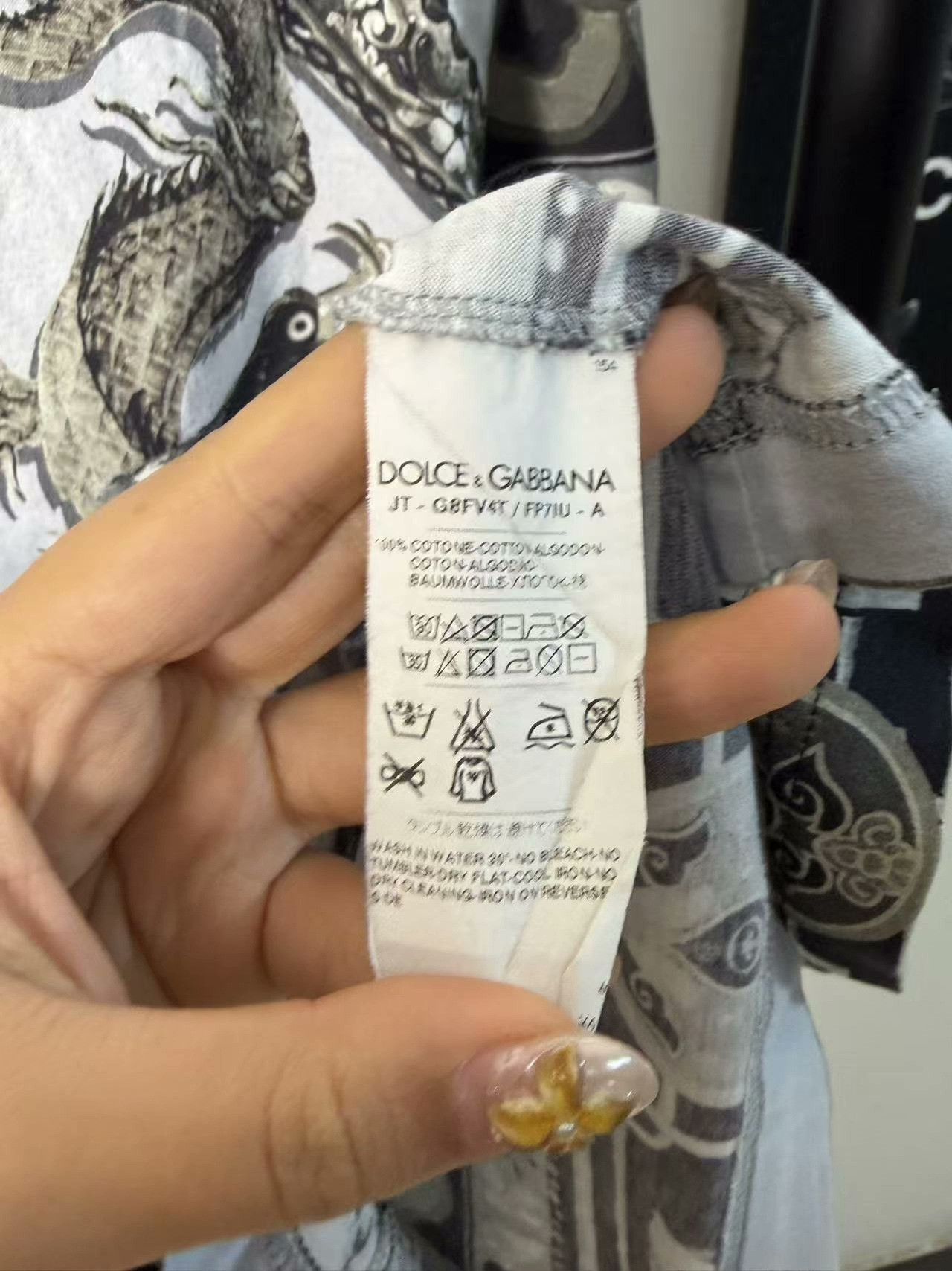 Dolce & Gabbana Dolce & Gabbana White T-Shirt m Men Size US M / EU 48-50 / 2 - 3 Thumbnail