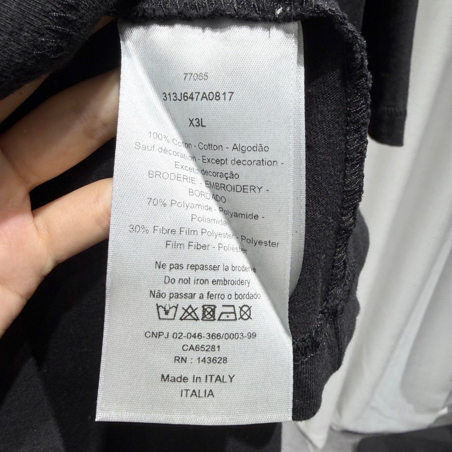 Dior Dior x ERL Logo Embroidered T-Shirt 3XL Size US XXL / EU 58 / 5 - 4 Thumbnail