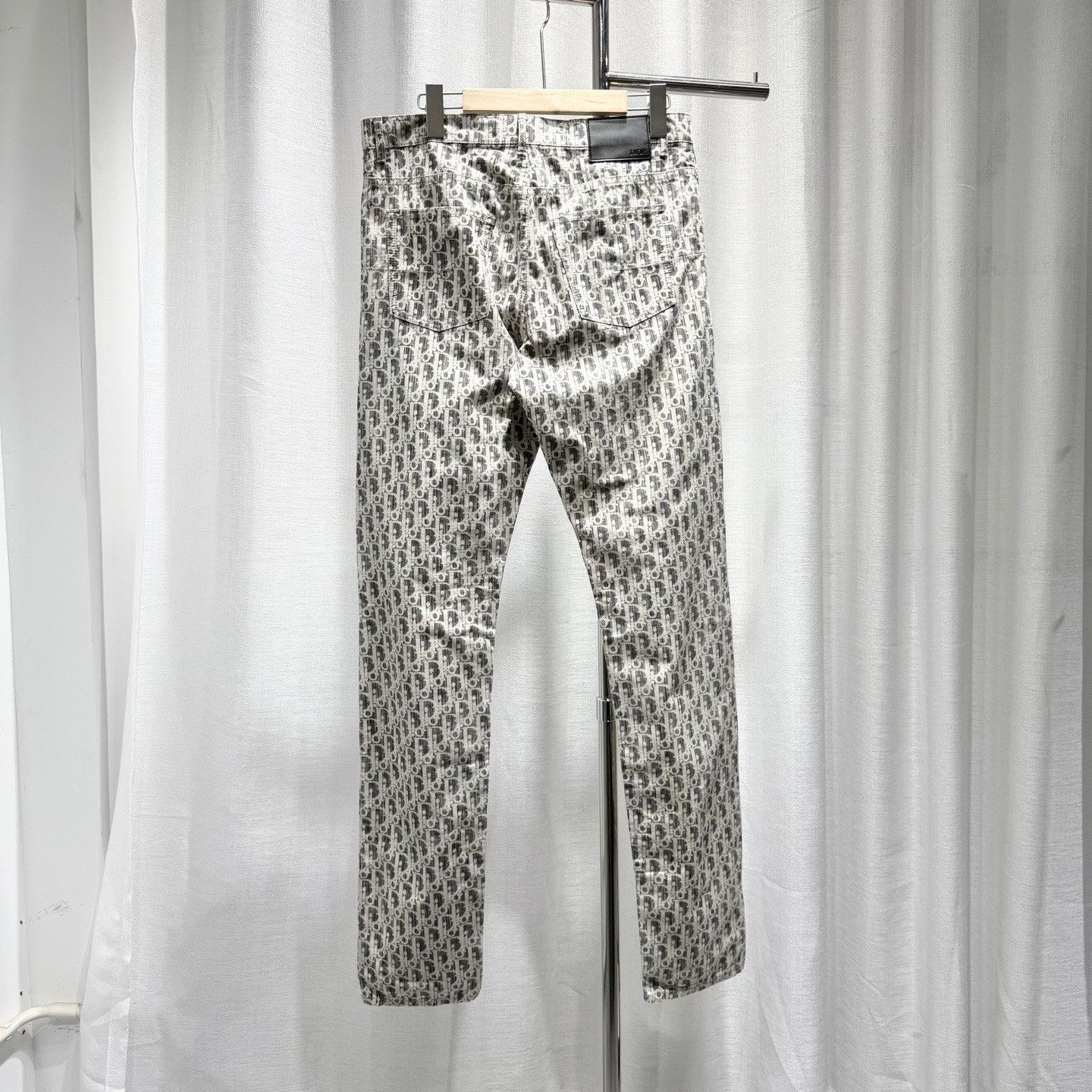 Dior Dior Oblique Monogram Denim Size 30 Size US 30 / EU 46 - 2 Thumbnail