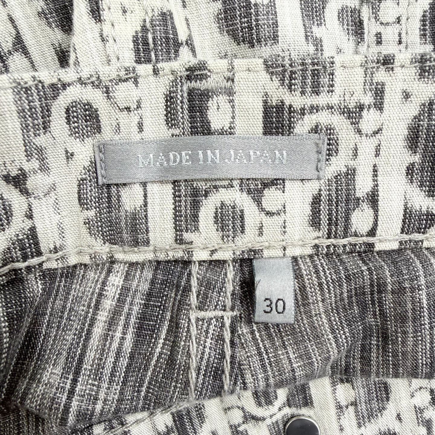 Dior Dior Oblique Monogram Denim Size 30 Size US 30 / EU 46 - 4 Thumbnail