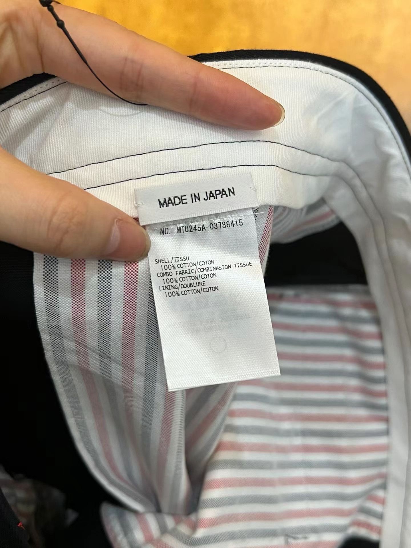 Thom Browne Thom Browne 4-Bar Stripe Trousers Size 5 Size US 41 - 4 Thumbnail
