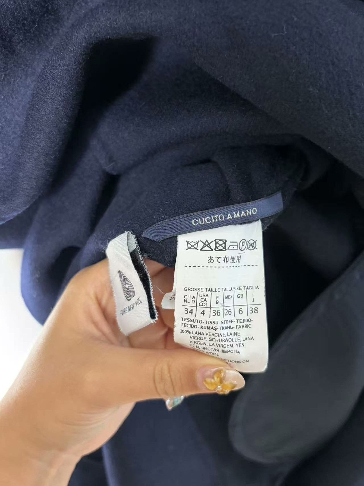 Max Mara Max Mara Wool White Coat M Women Size M / US 6-8 / IT 42-44 - 4 Thumbnail