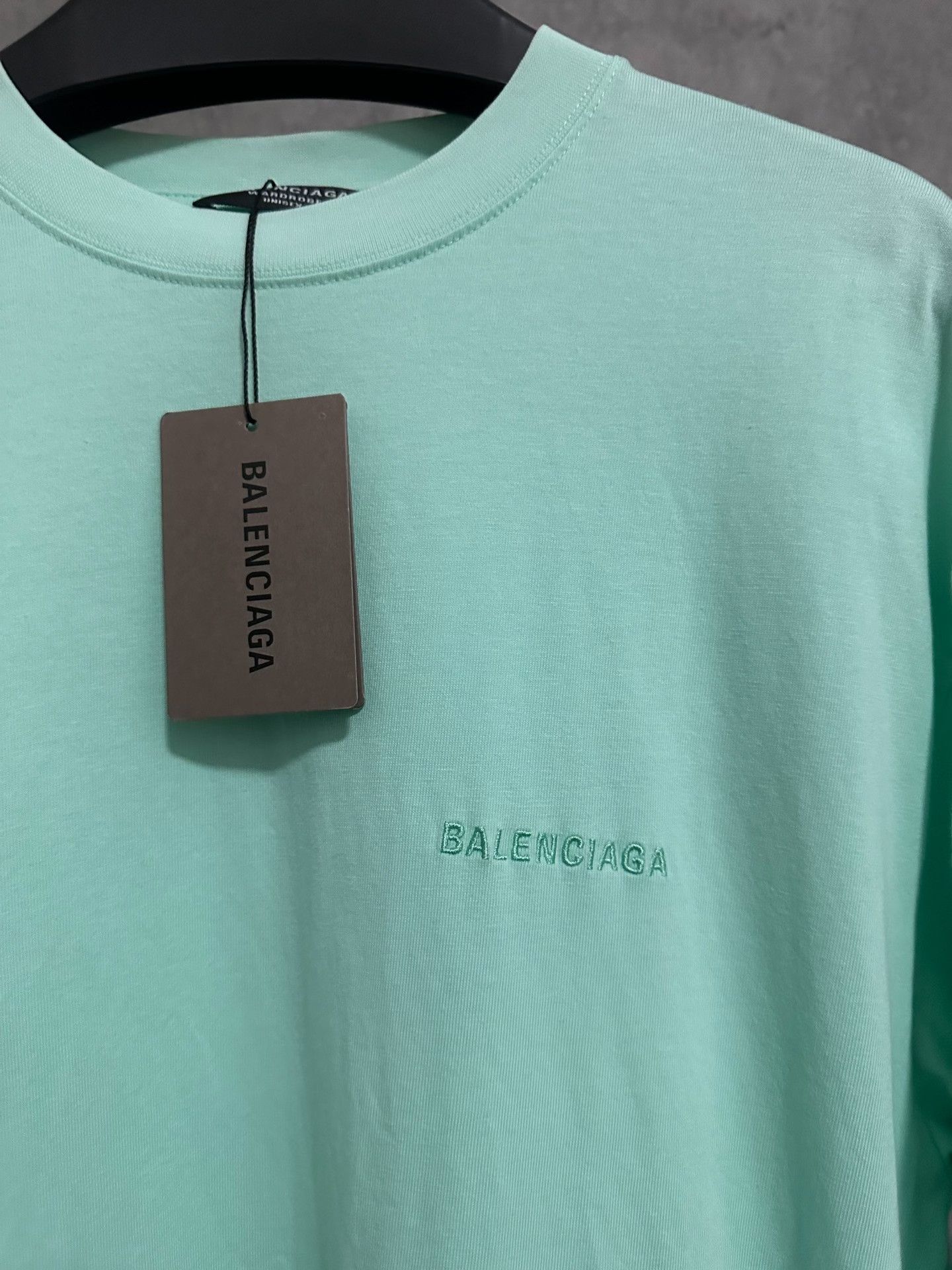Balenciaga Balenciaga Embroidered Logo T-Shirt XS Size US XS / EU 42 / 0 - 2 Thumbnail