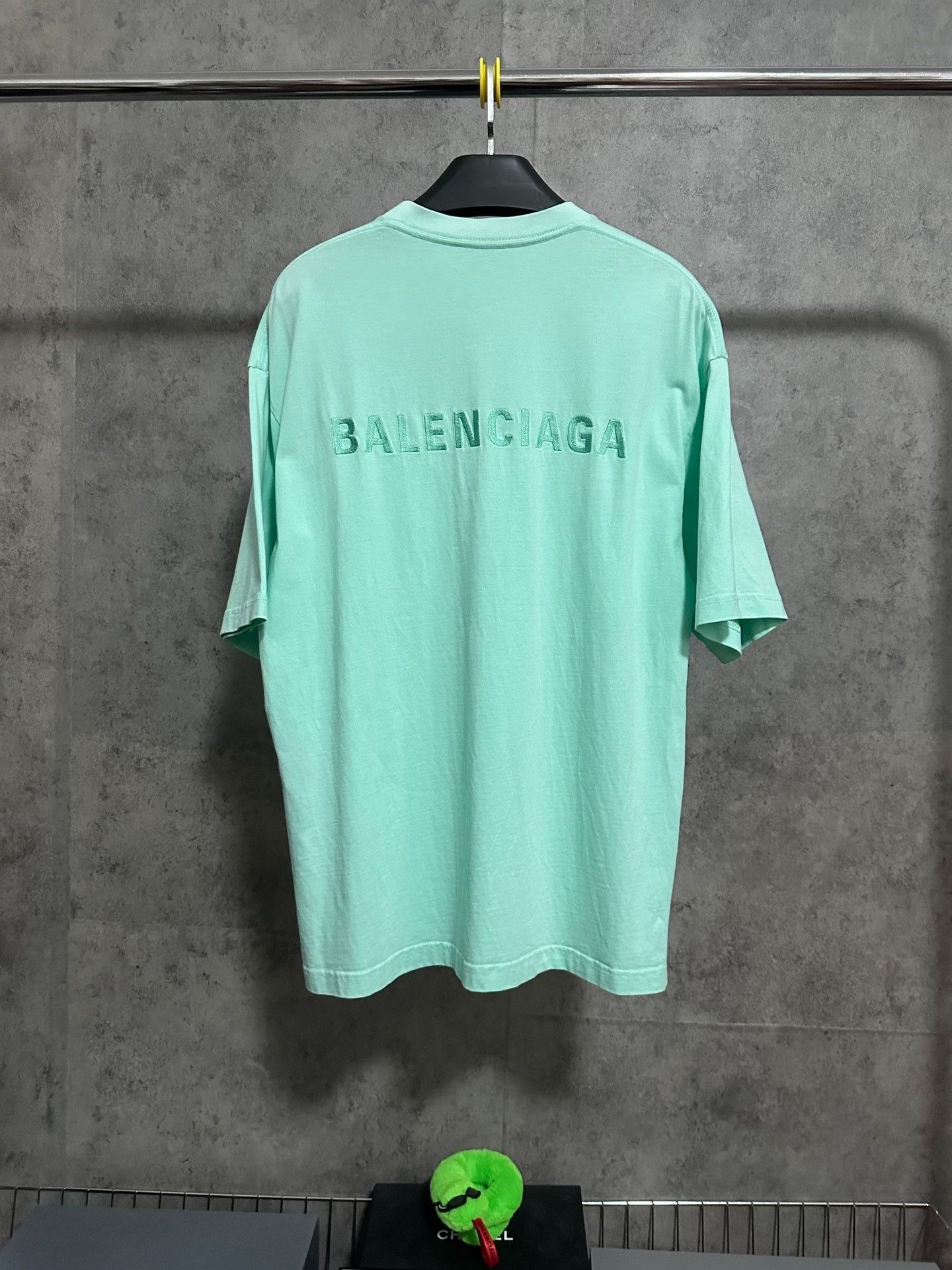 Balenciaga Balenciaga Embroidered Logo T-Shirt XS Size US XS / EU 42 / 0 - 4 Thumbnail