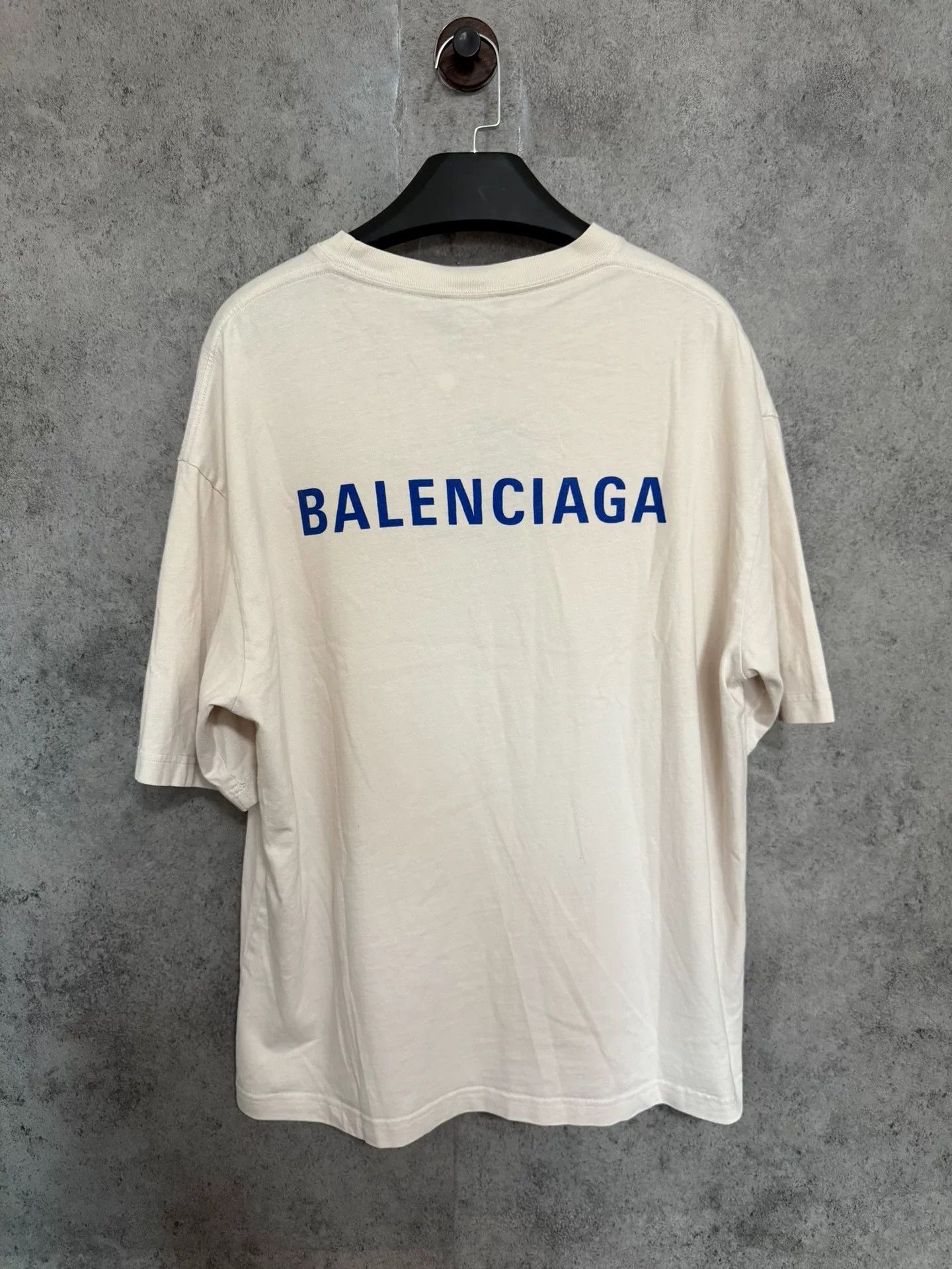 Balenciaga Balenciaga Back Logo Print T-Shirt L Size US L / EU 52-54 / 3 - 5 Thumbnail