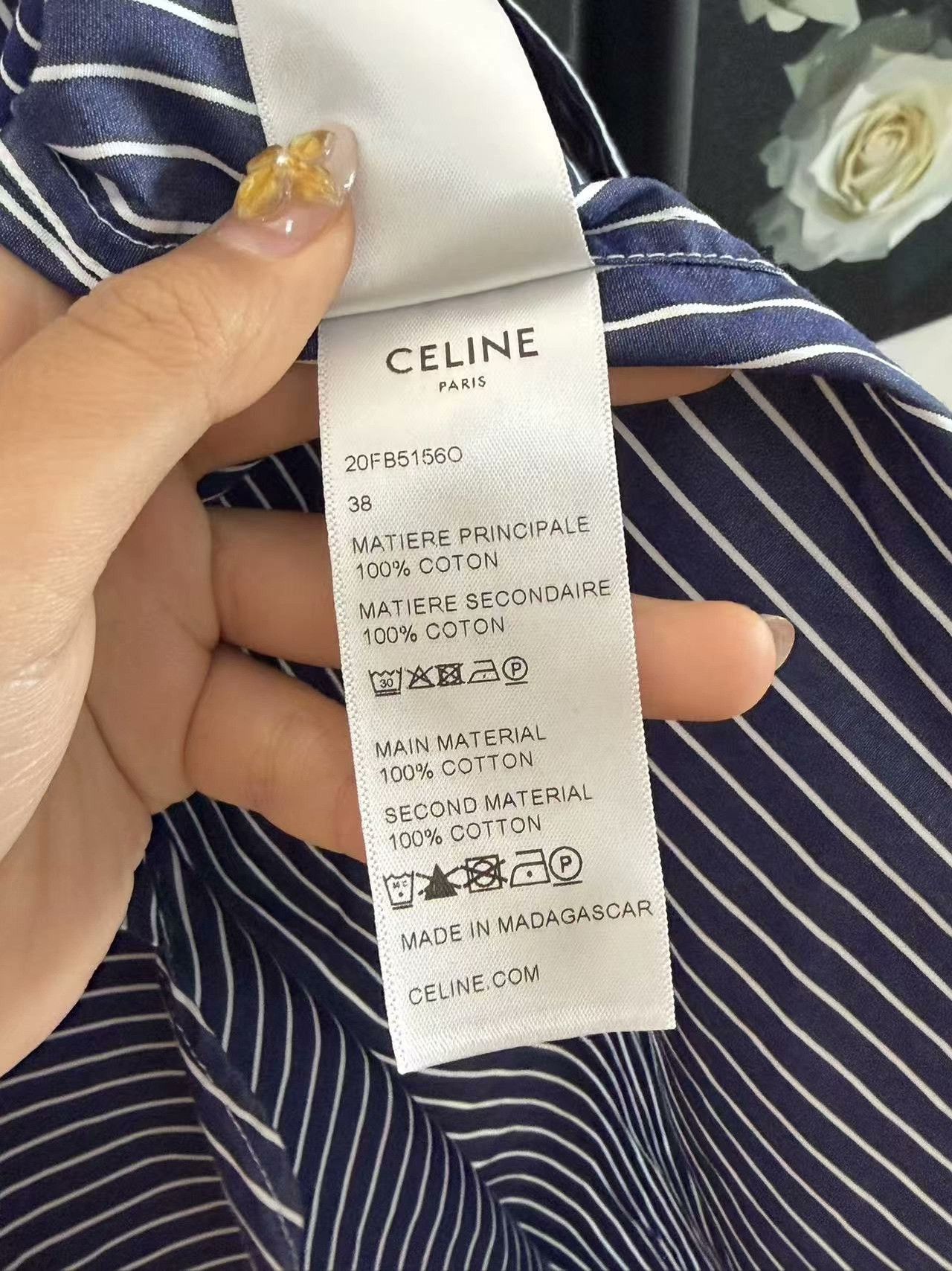 Celine Celine Retro White Shirt m Men Size US M / EU 48-50 / 2 - 3 Thumbnail