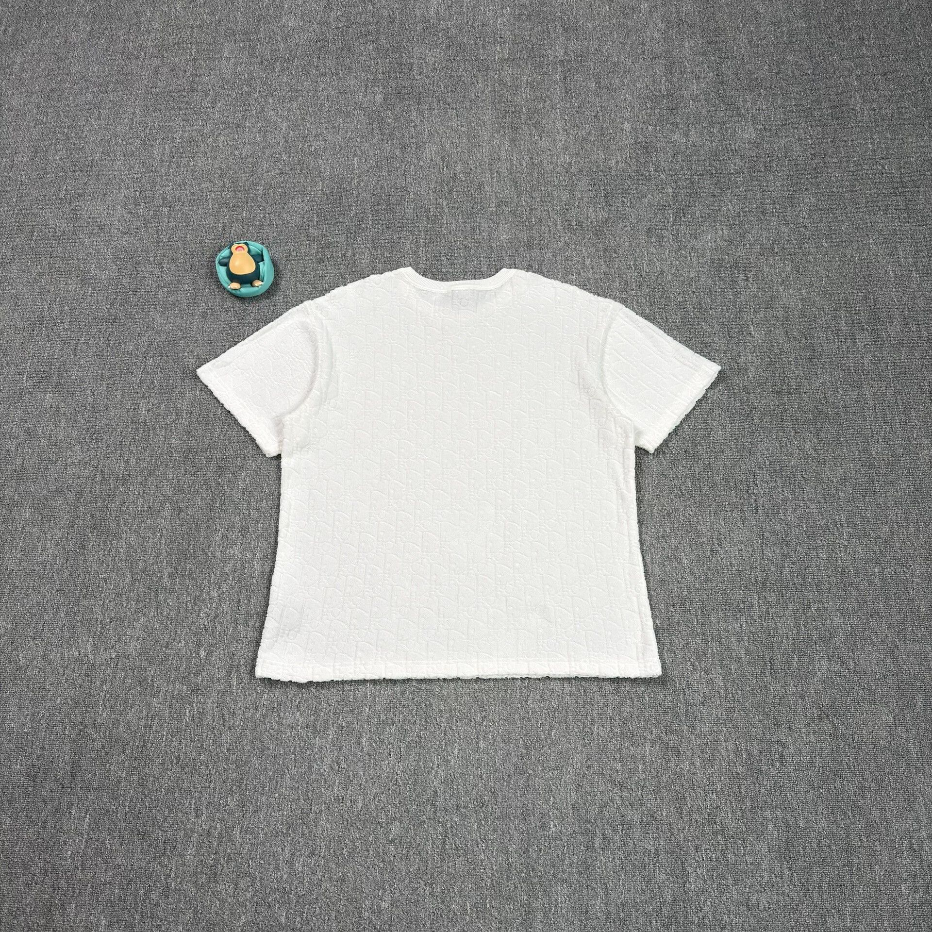 Dior Dior Oblique Terry Cotton T-Shirt Size M Size US M / EU 48-50 / 2 - 2 Thumbnail
