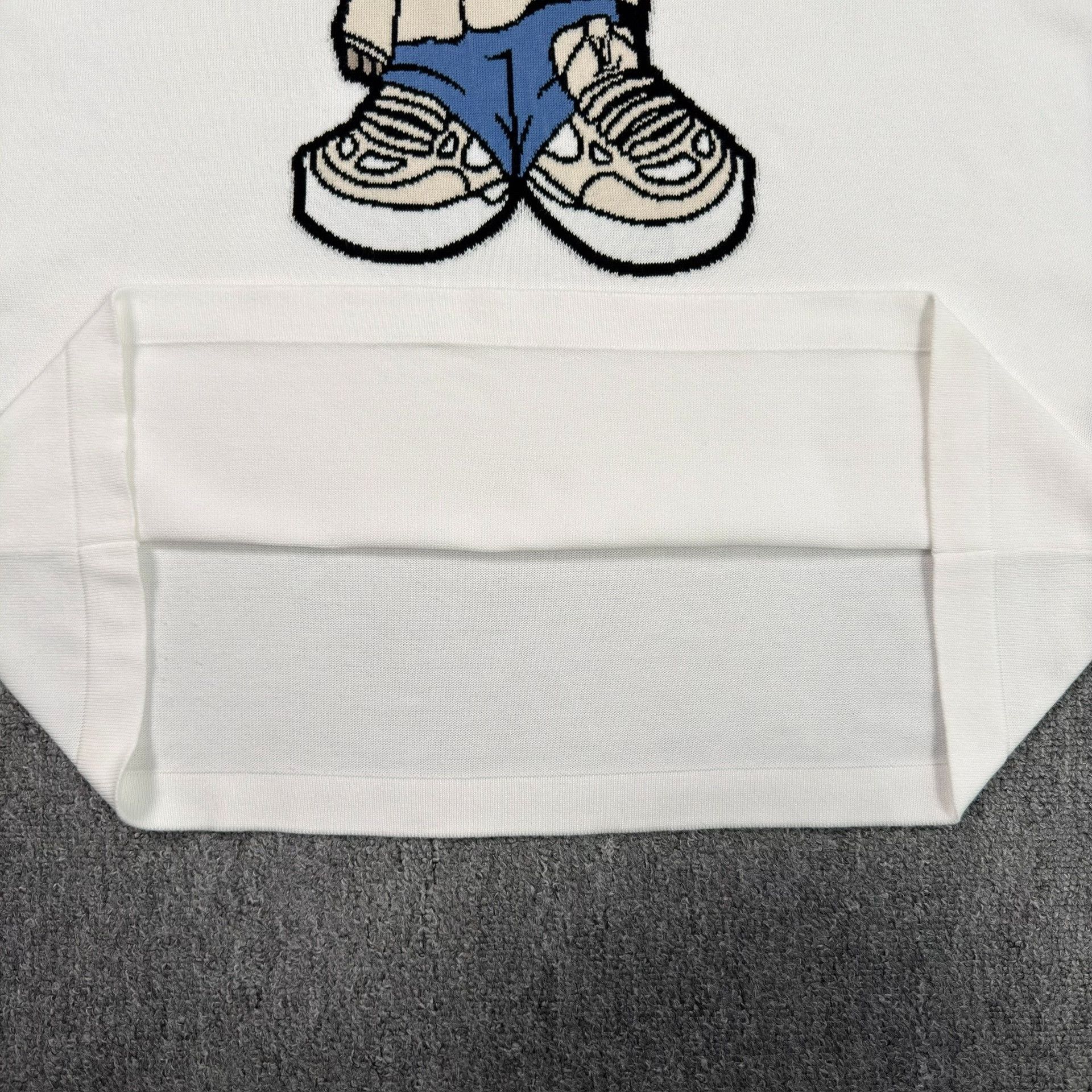 Louis Vuitton Louis Vuitton Embroidered Wolf Knit T-Shirt Size M Size US M / EU 48-50 / 2 - 5 Thumbnail