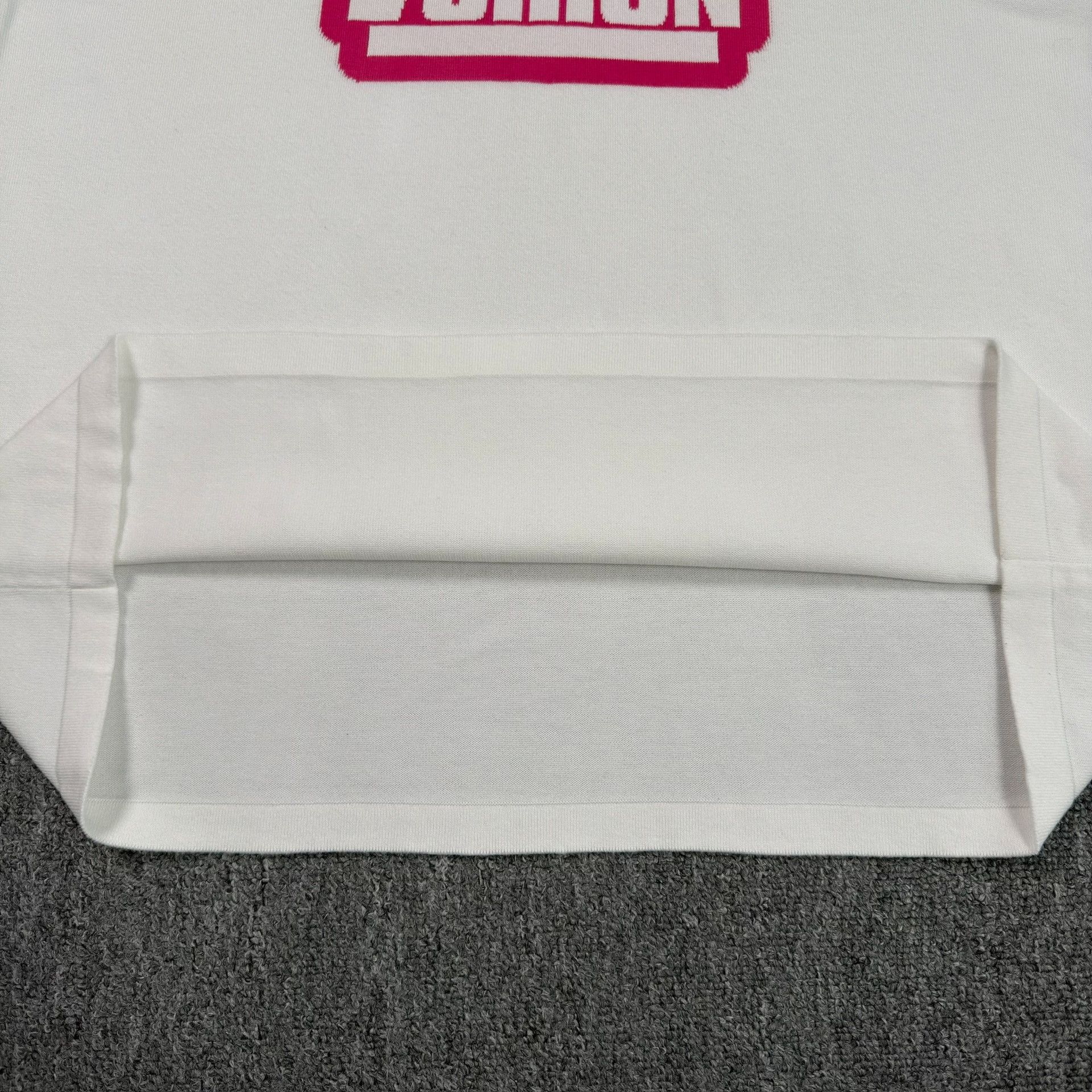 Louis Vuitton Louis Vuitton Pink Graphic Knit T-Shirt XXL Size US XXL / EU 58 / 5 - 5 Thumbnail