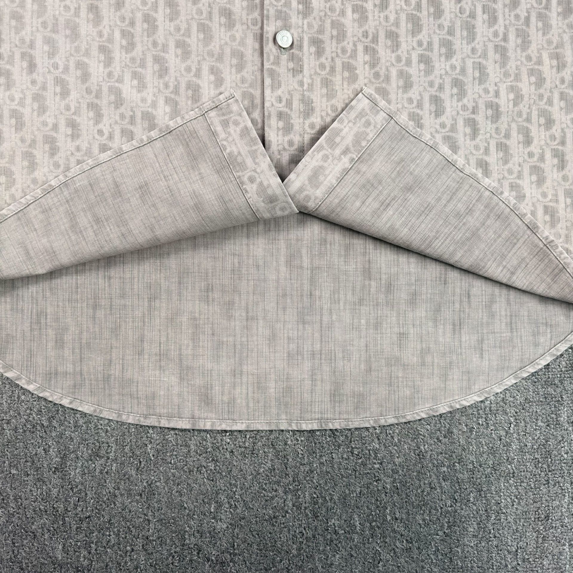 Dior Dior Oblique Pattern Short Sleeve Shirt 41 Size US L / EU 52-54 / 3 - 5 Thumbnail