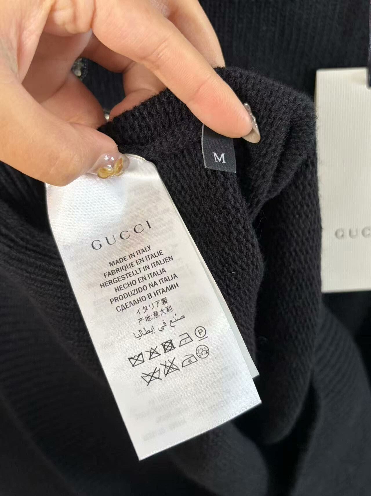 Gucci Gucci Knit White Sweater M Women Size M / US 6-8 / IT 42-44 - 3 Thumbnail