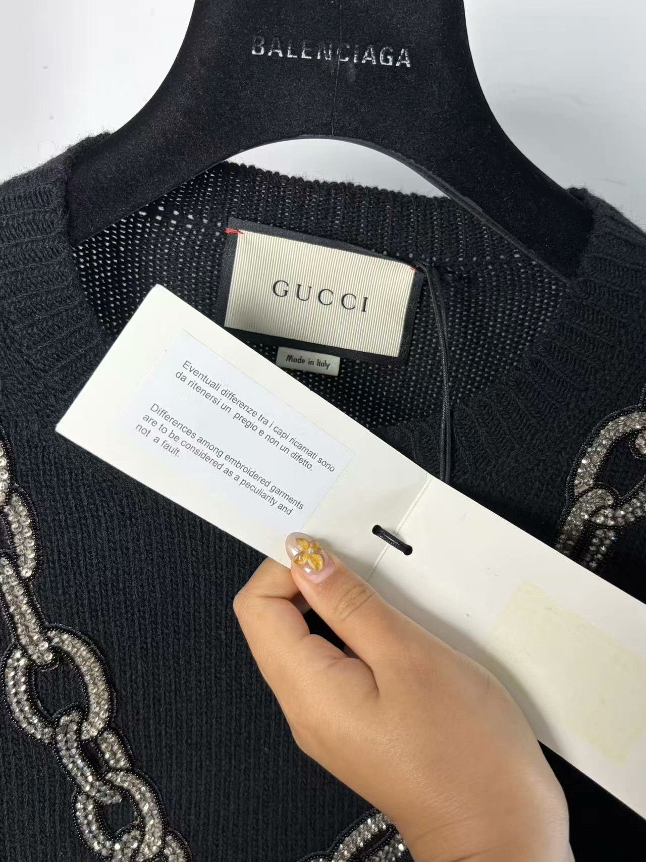 Gucci Gucci Knit White Sweater M Women Size M / US 6-8 / IT 42-44 - 4 Thumbnail