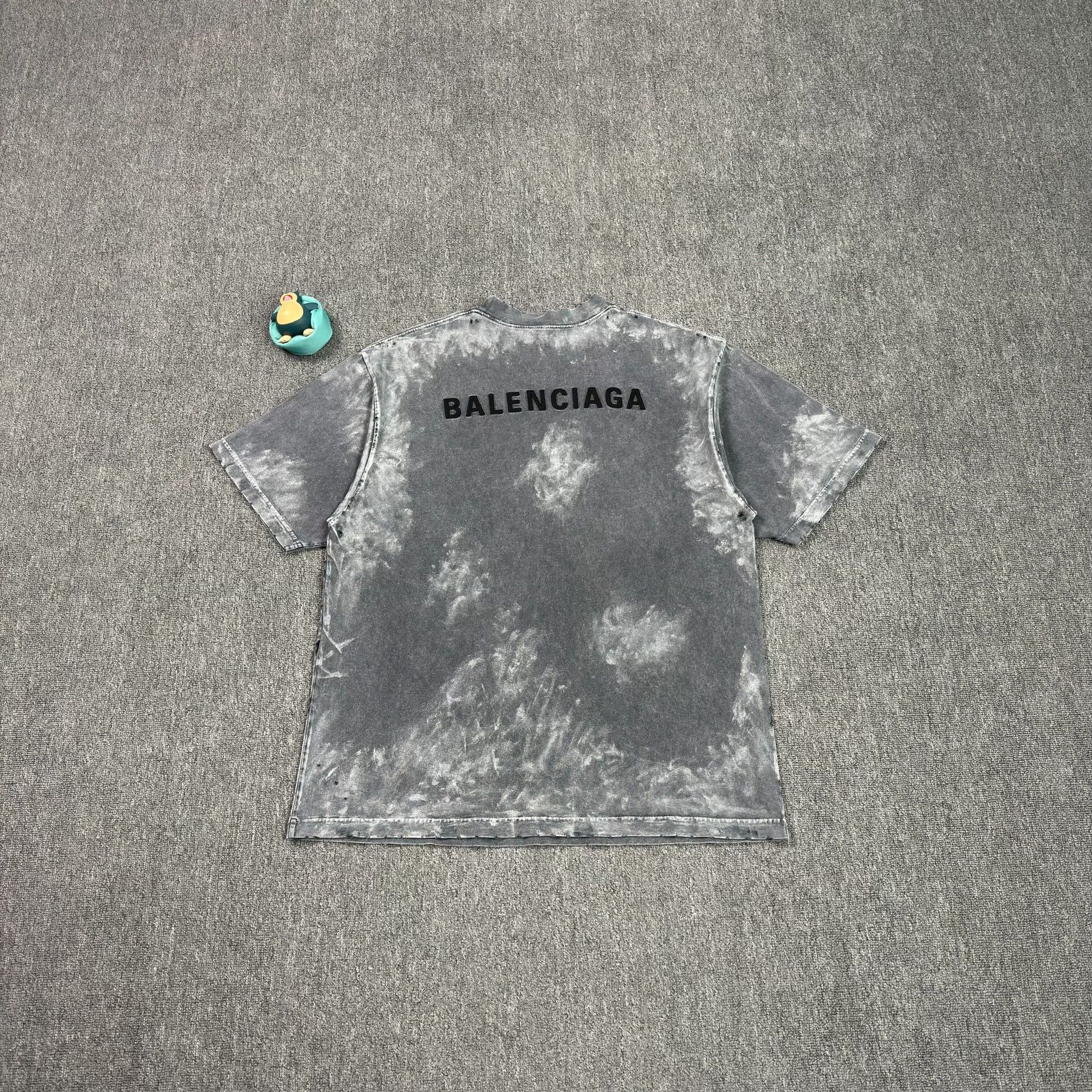 Balenciaga Balenciaga Tie-Dye Logo T-Shirt Size M Size US M / EU 48-50 / 2 - 2 Thumbnail