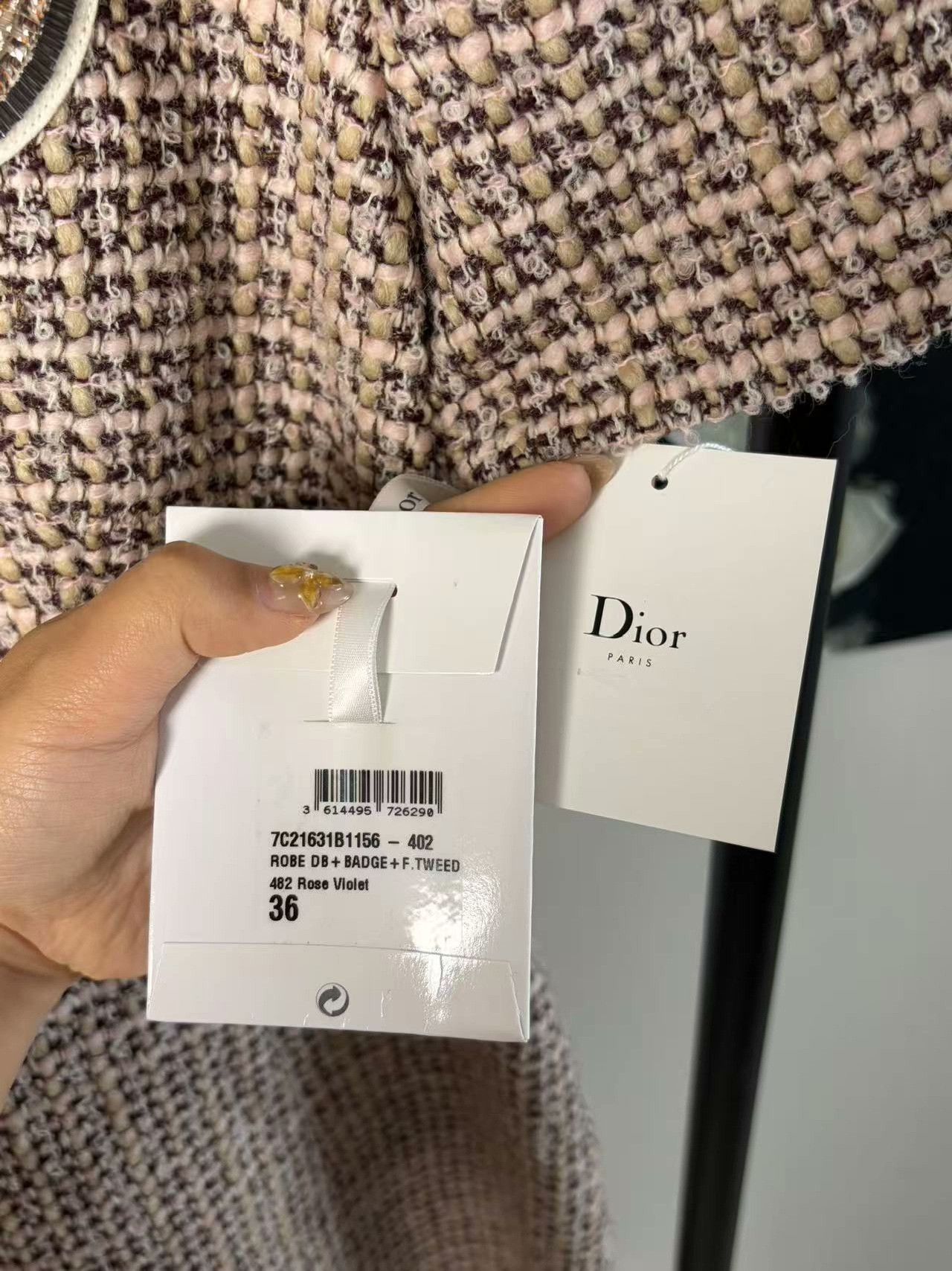 Dior Dior White T-Shirt L Women Size L / US 10 / IT 46 - 3 Thumbnail