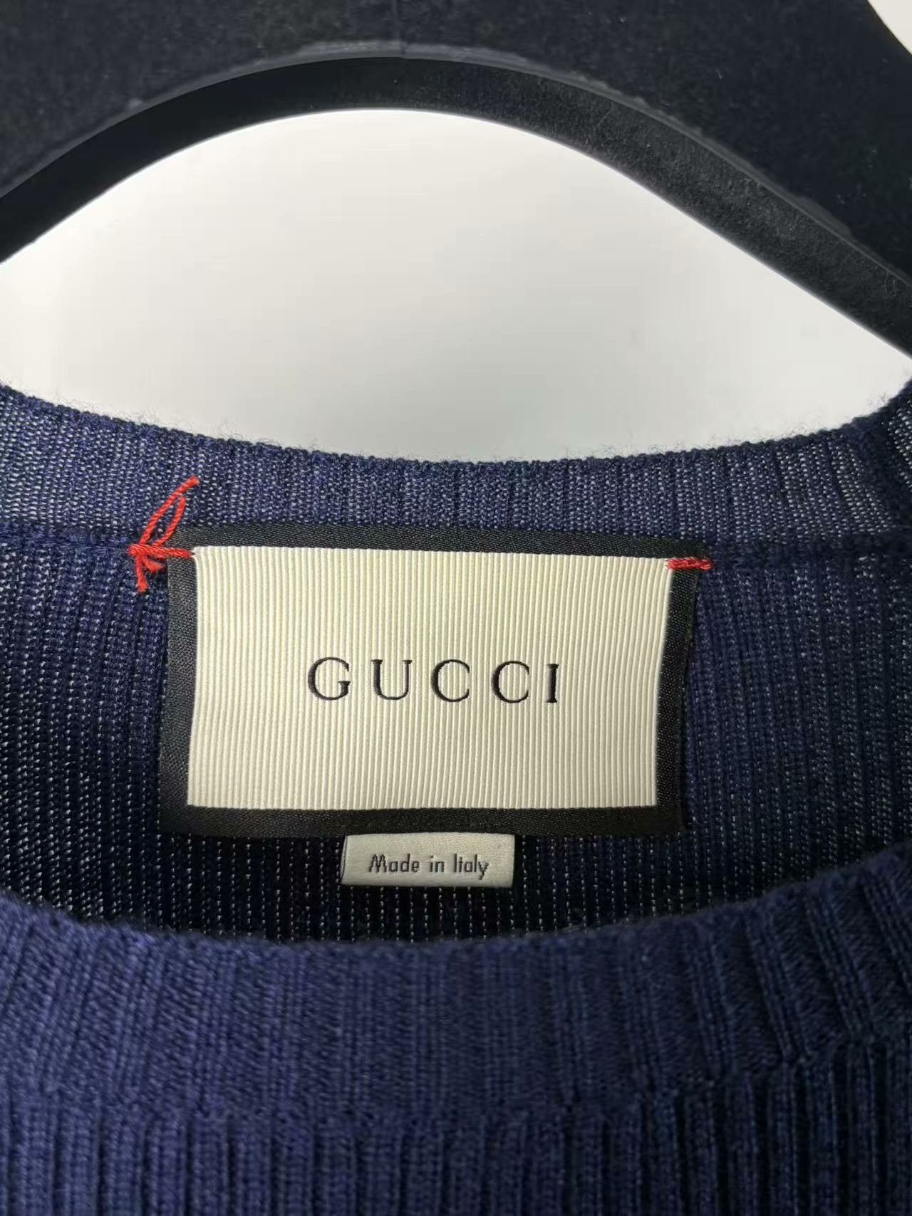 Gucci Gucci Knit Striped White Sweater S Women Size S / US 4 / IT 40 - 4 Thumbnail